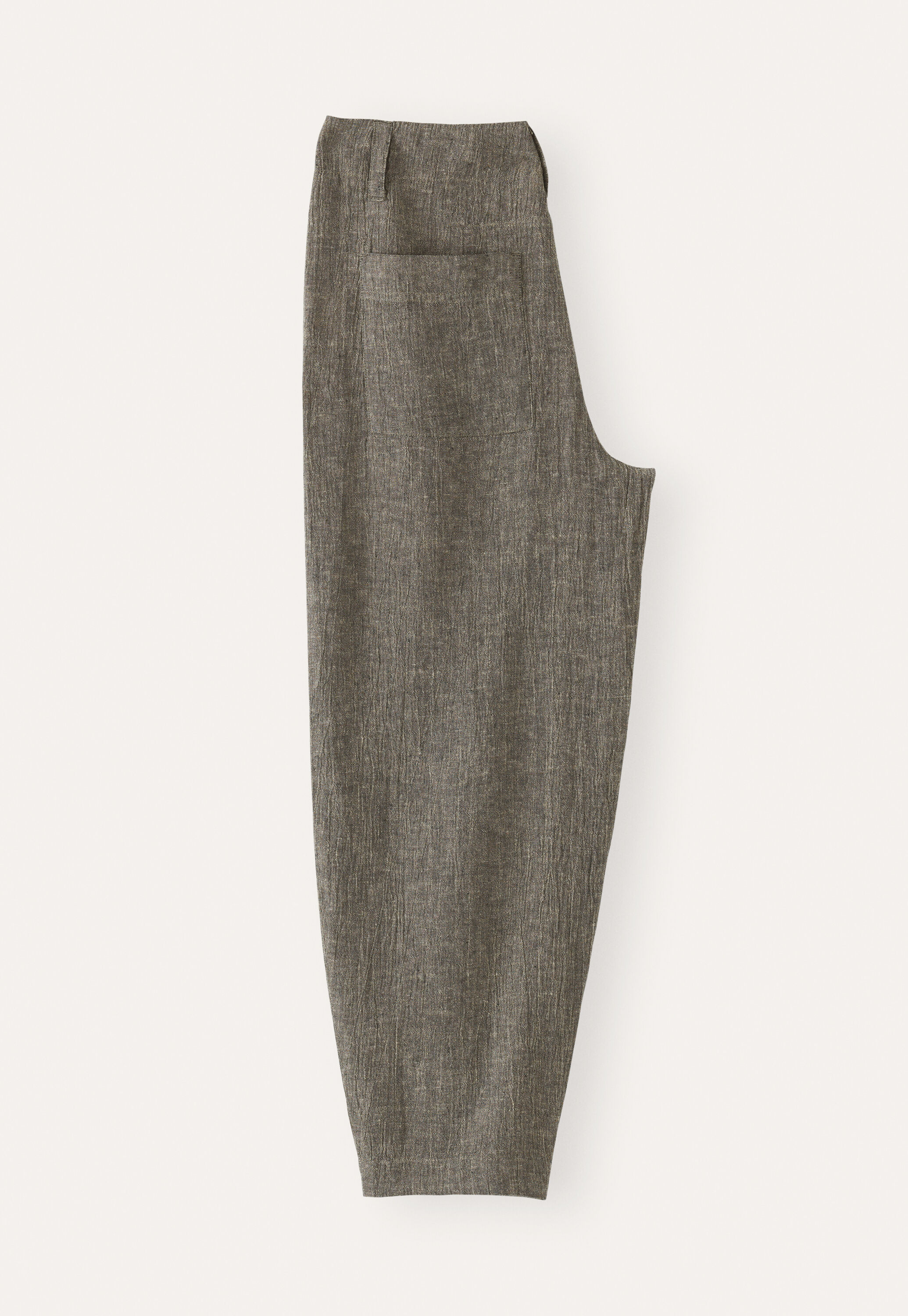 Front-seam trousers