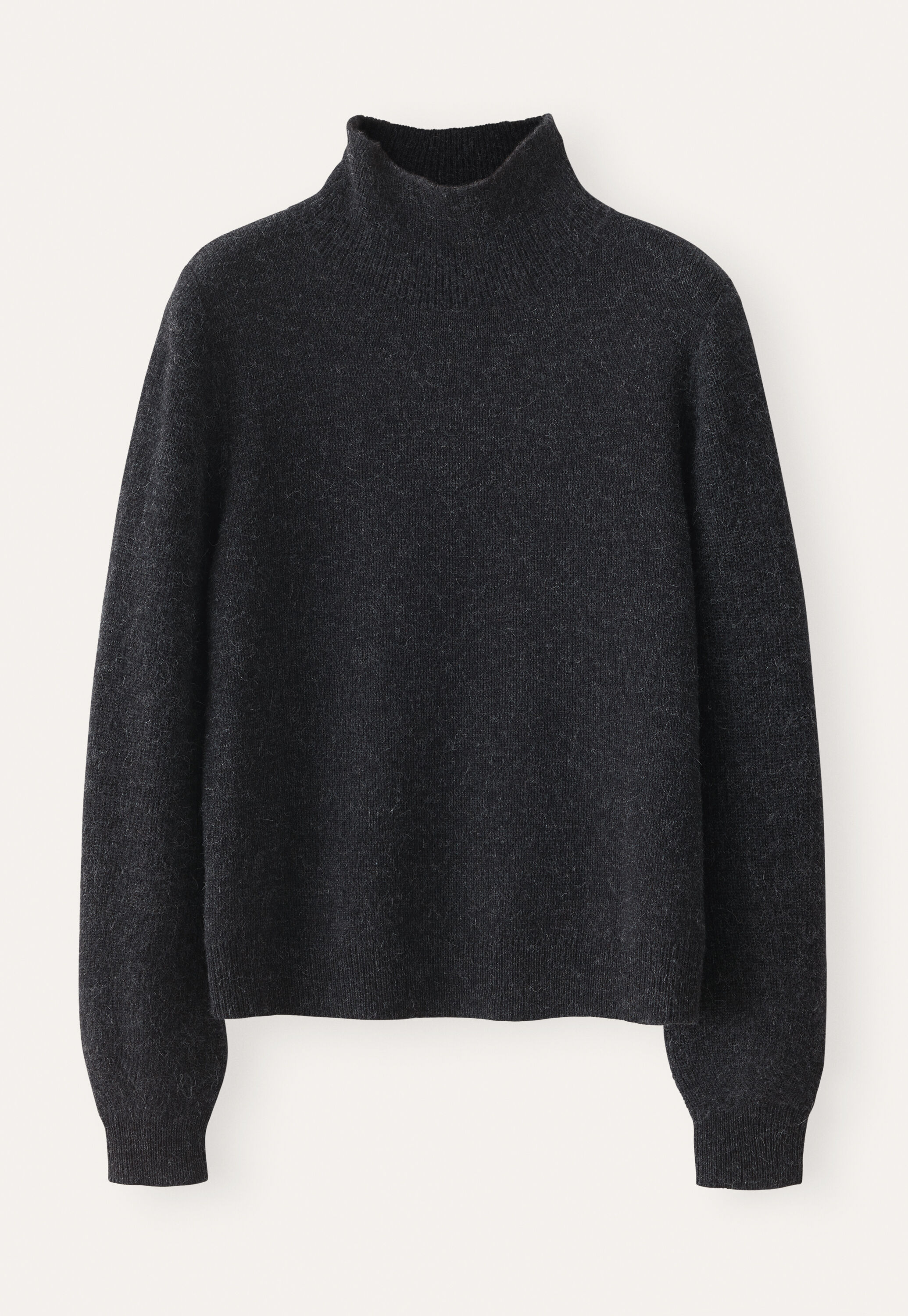 Funnel-neck sweater