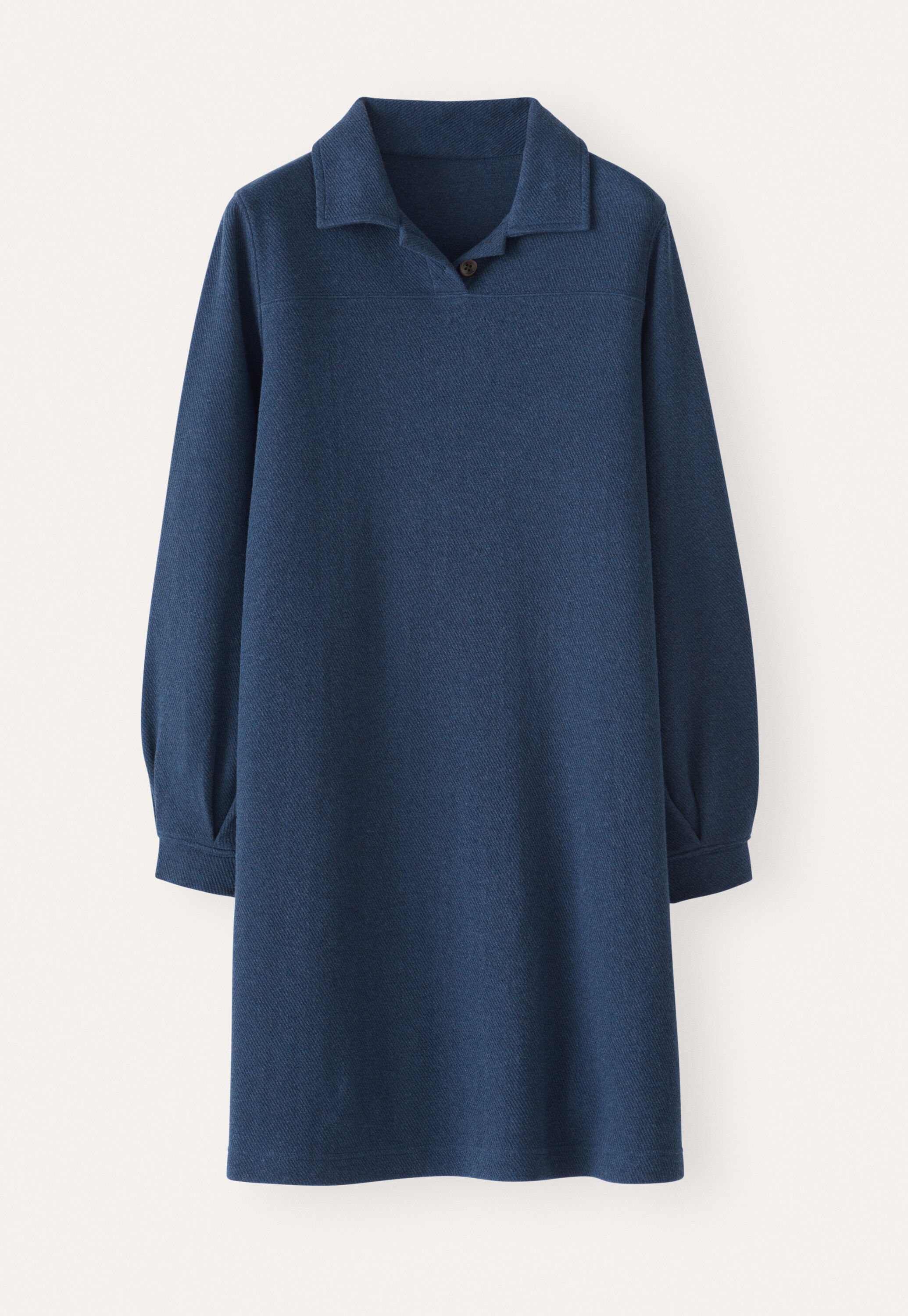 Button-neck dress