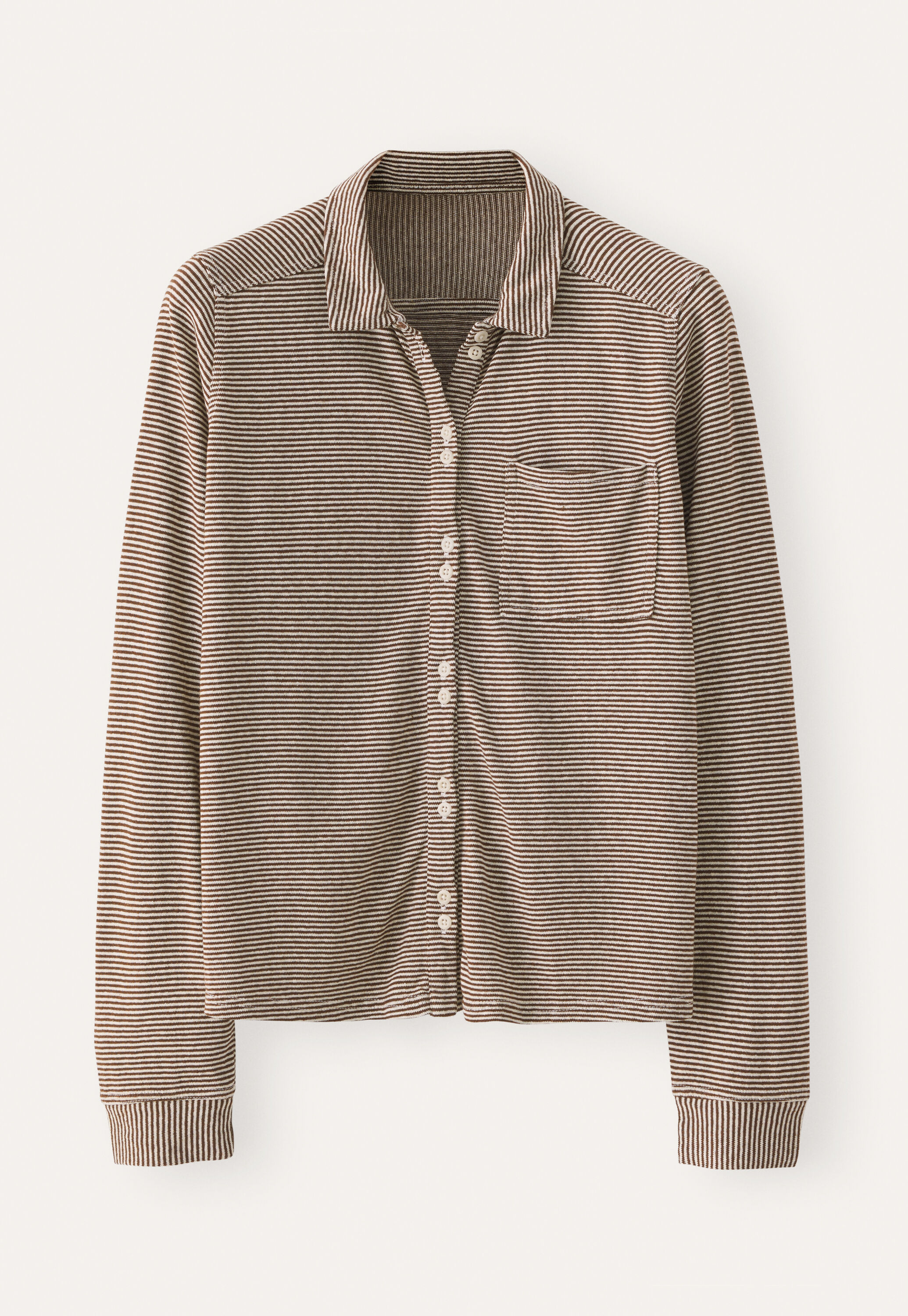 Jersey striped shirt