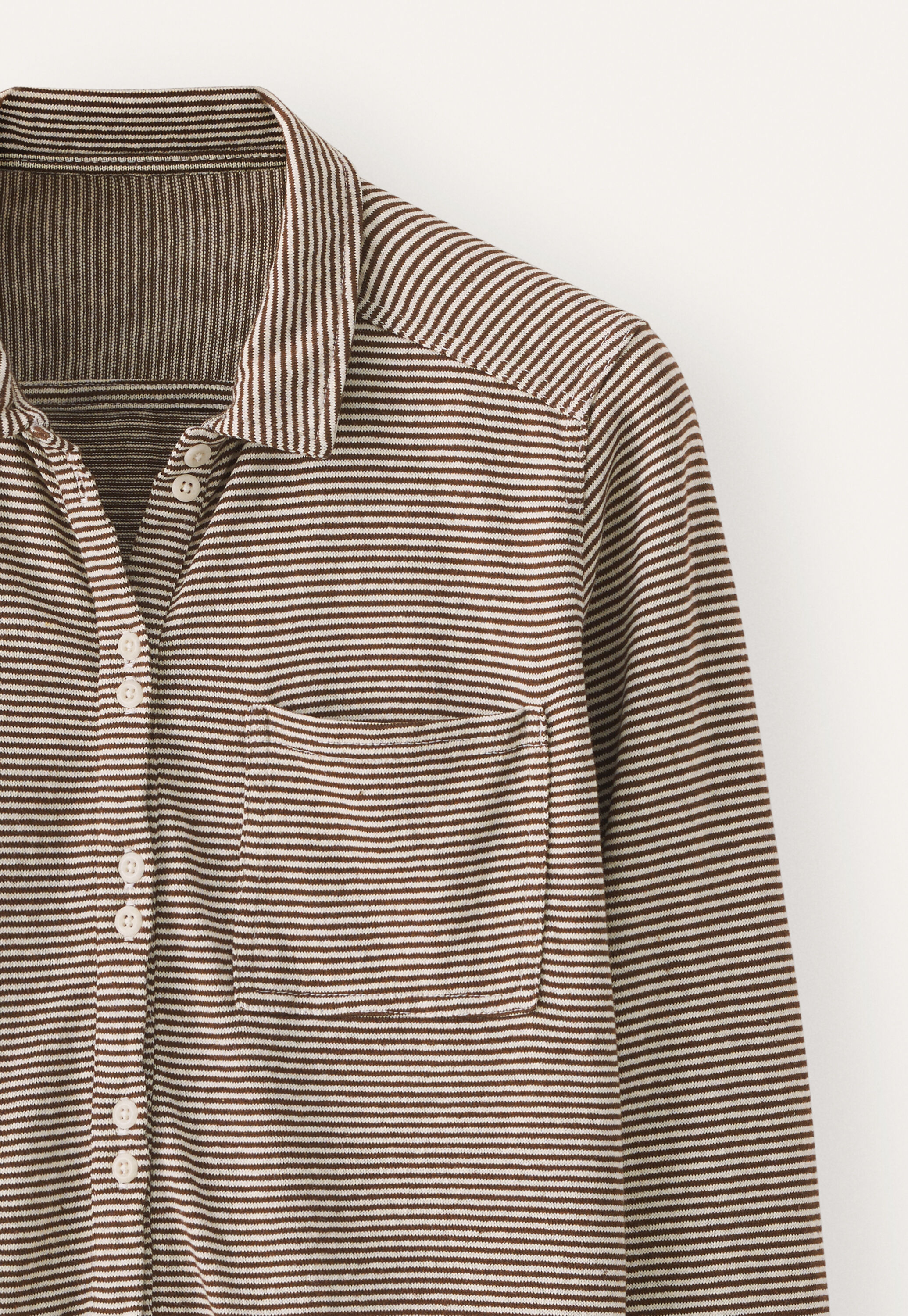 Jersey striped shirt