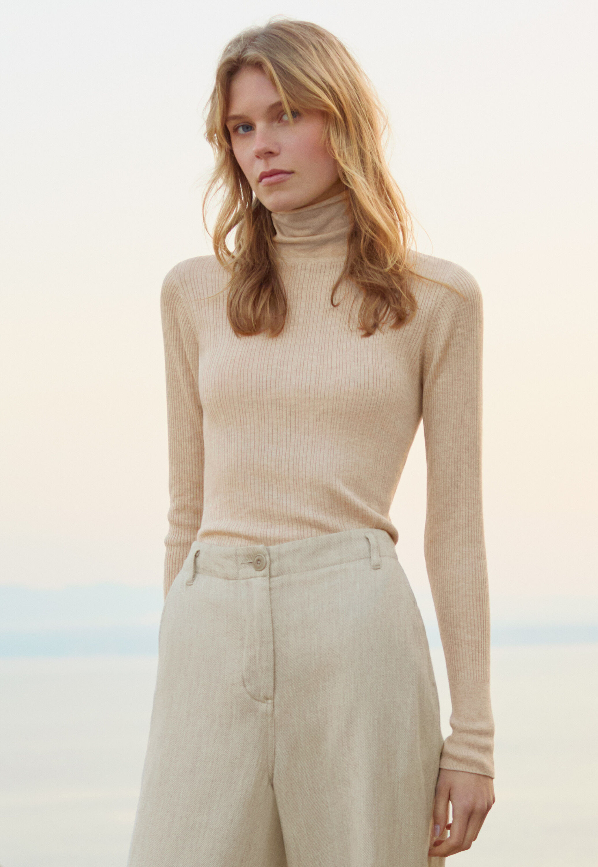 Ribbed sweater