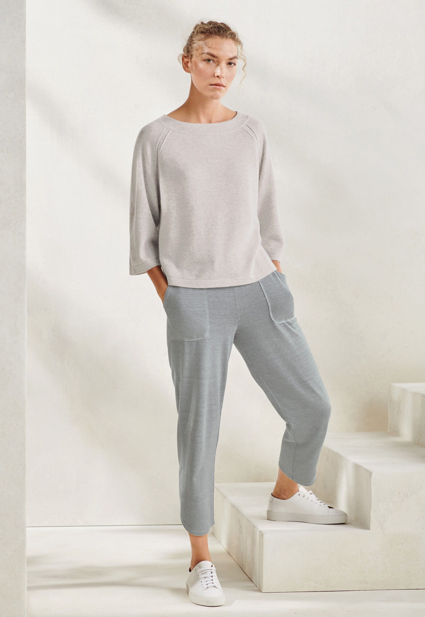 Cropped trousers