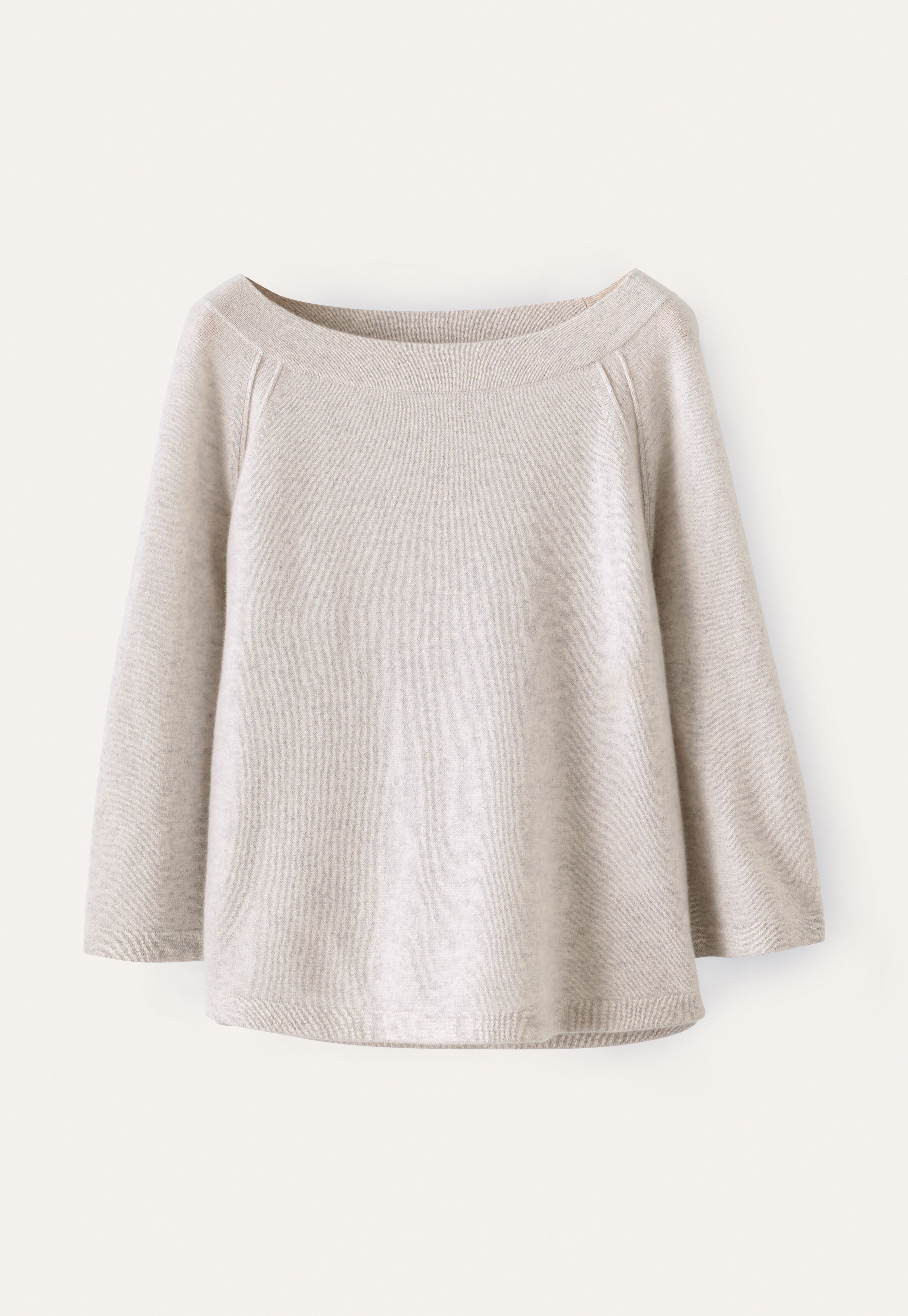 Raglan-sleeve sweater