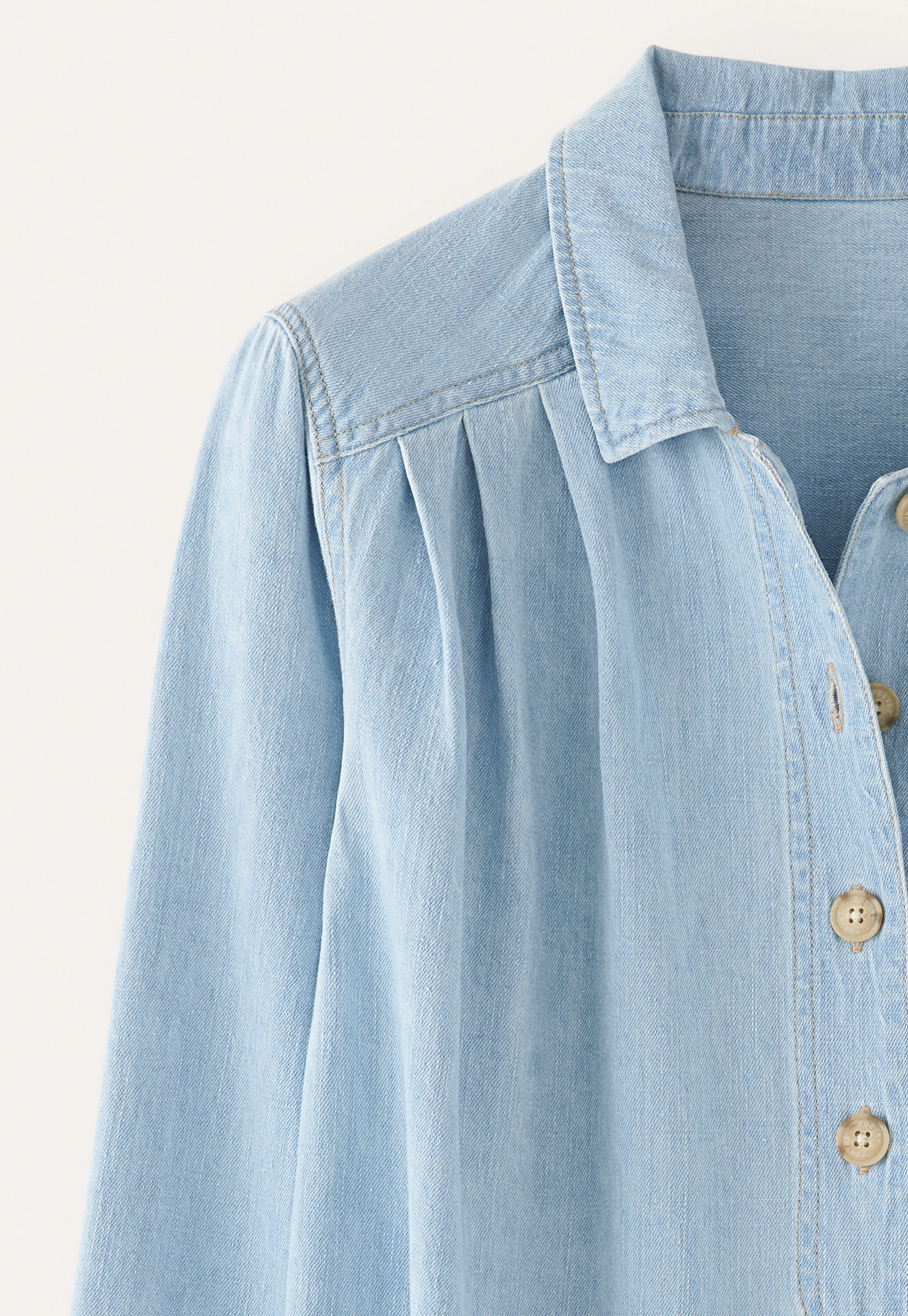Pleated tunic