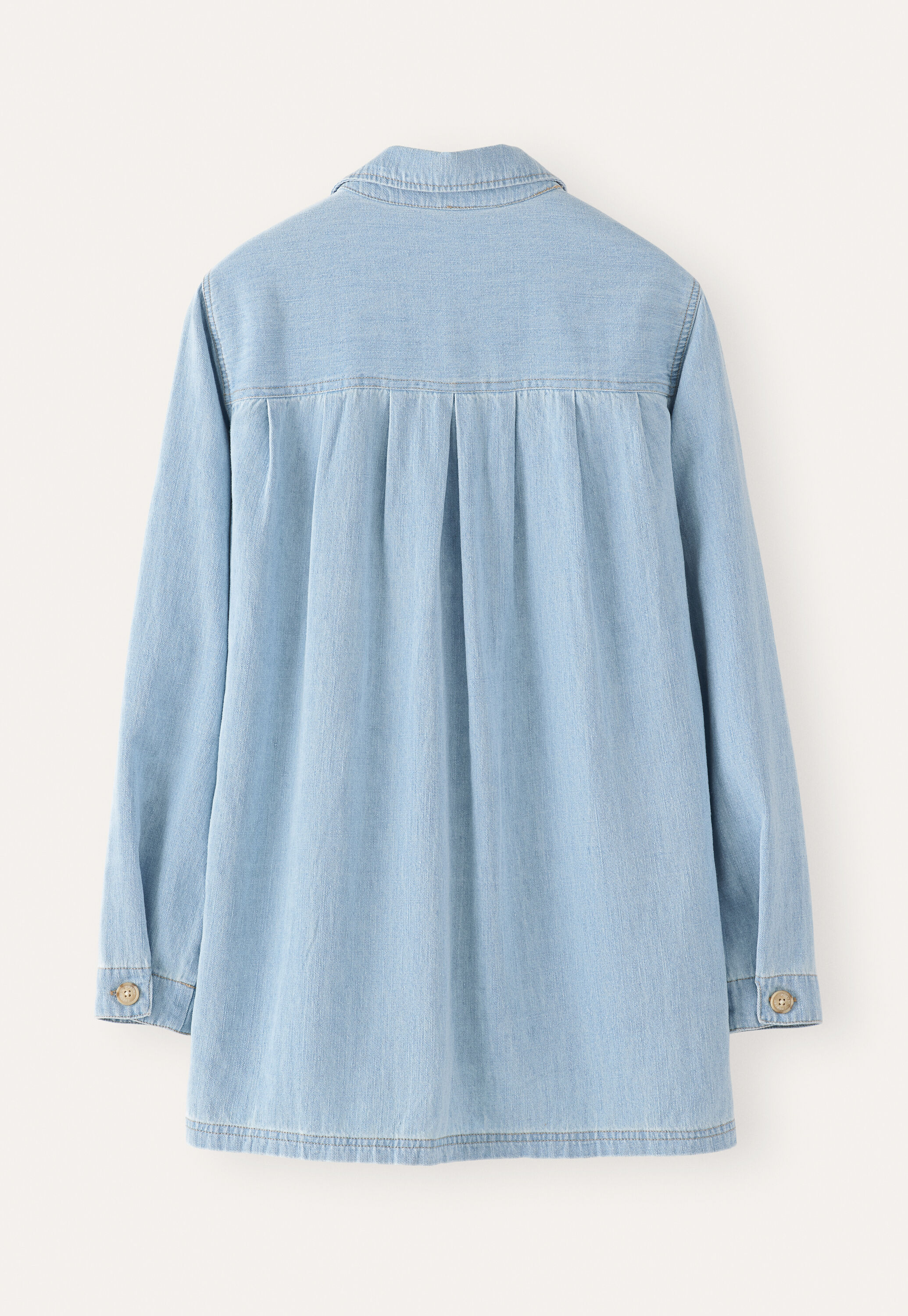 Pleated tunic
