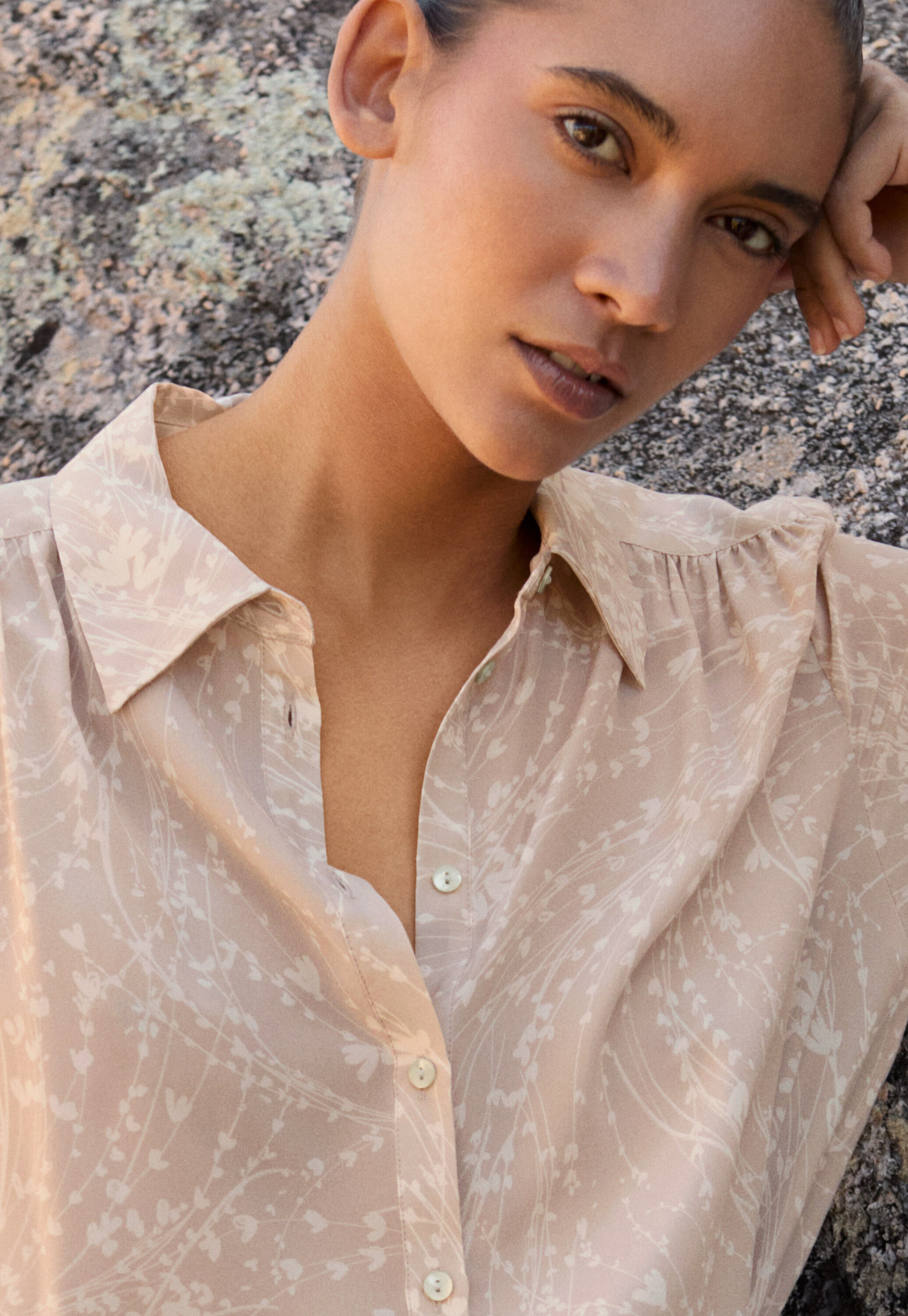 Peplum-detail dress