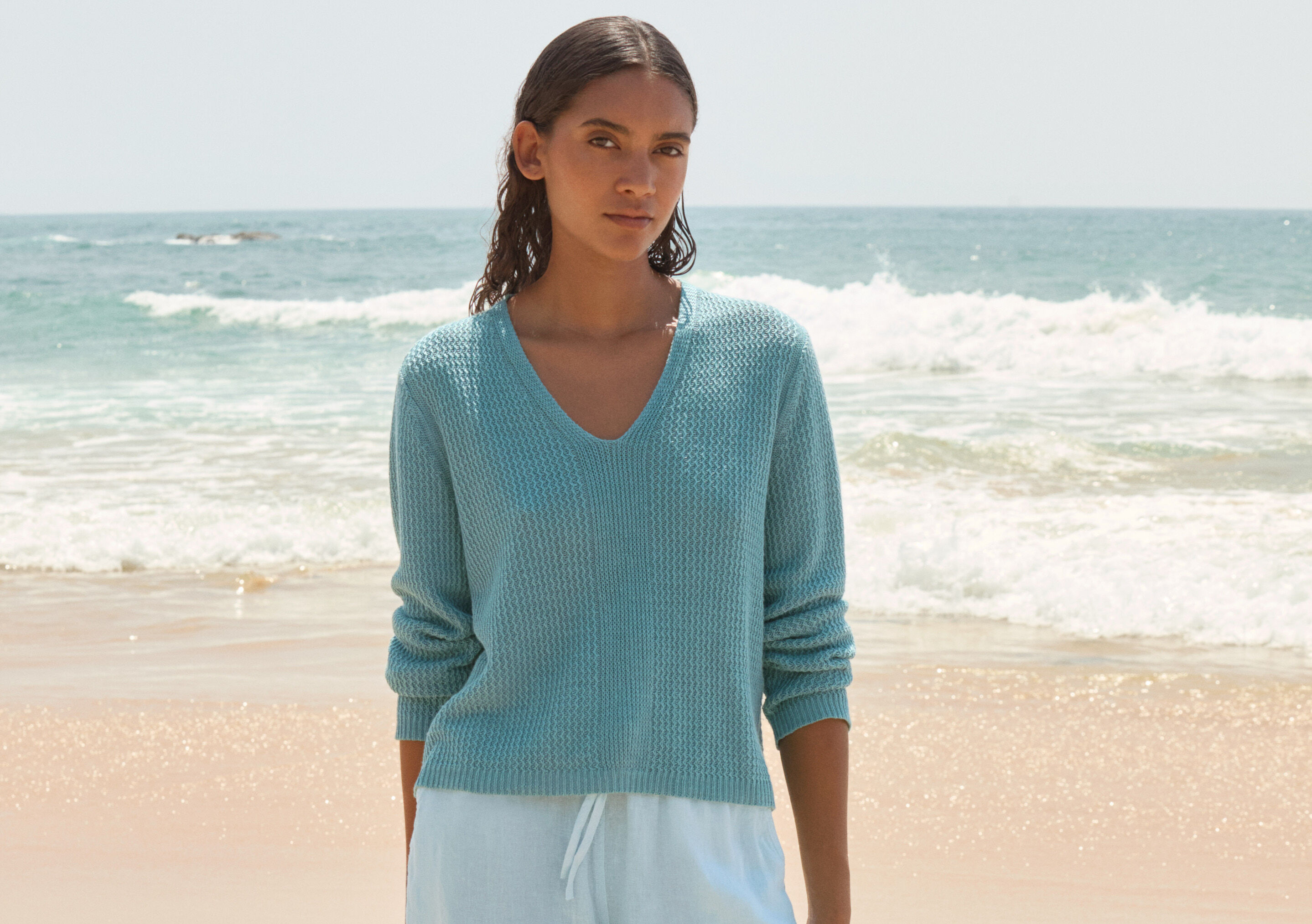 Round-neck sweater