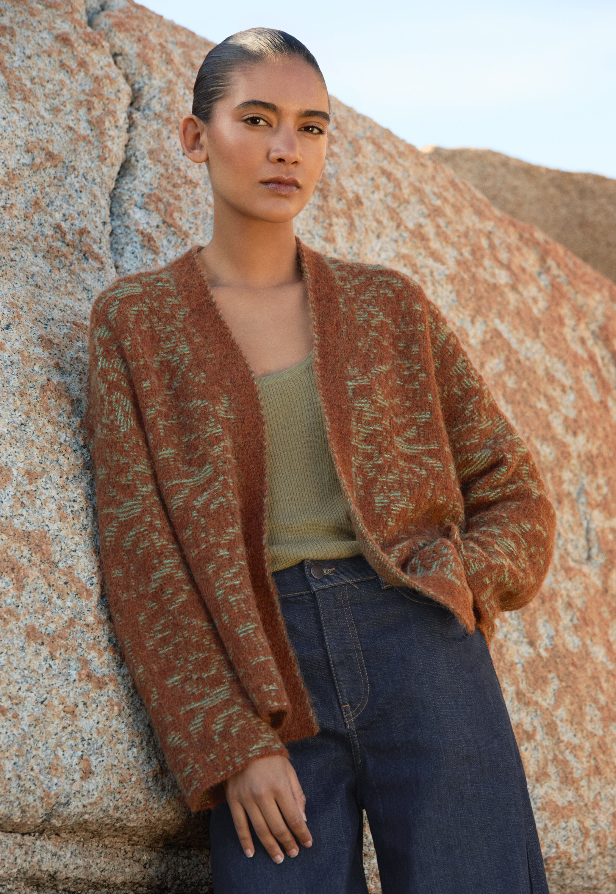Knitted jacket