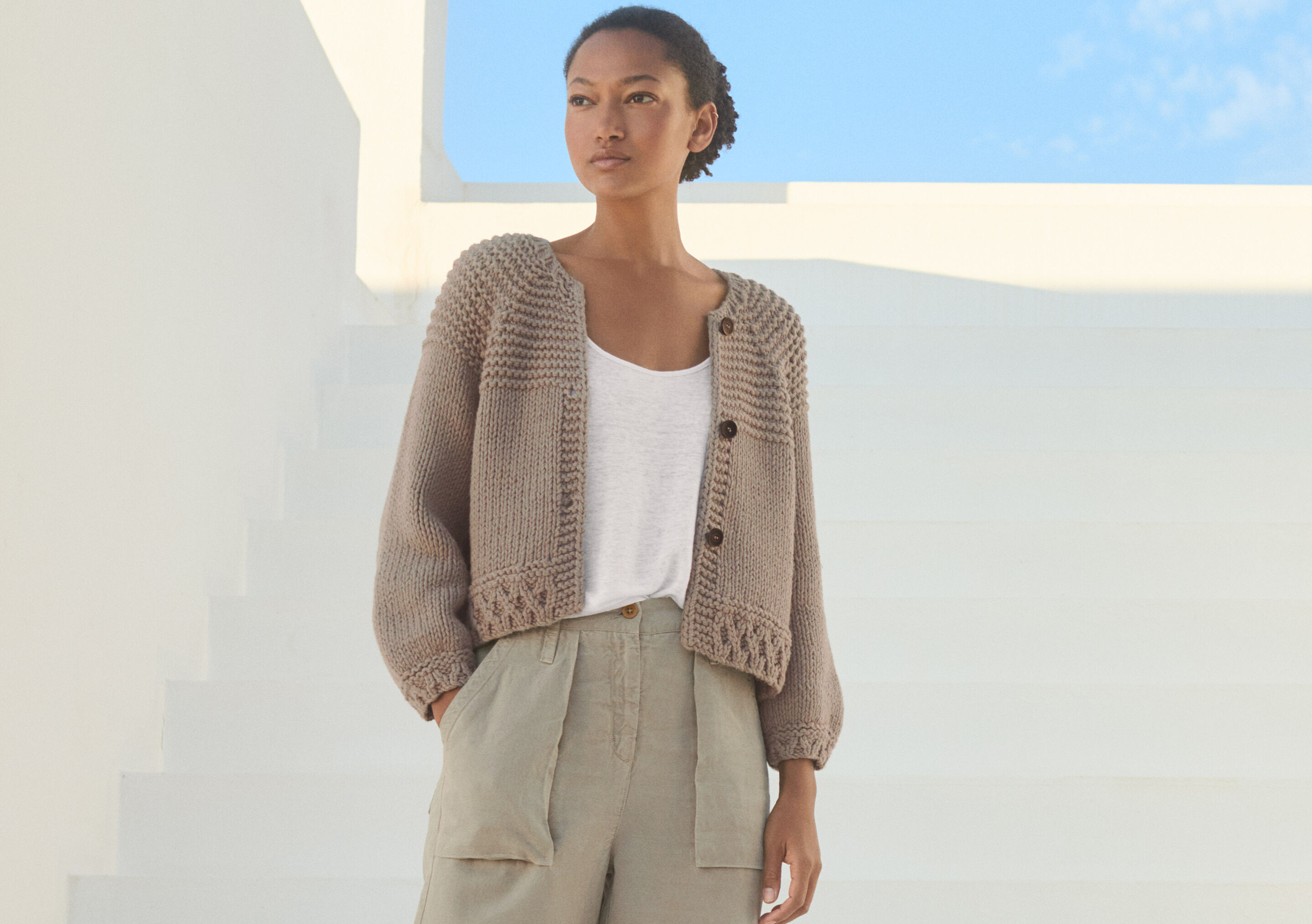 Knitted jacket