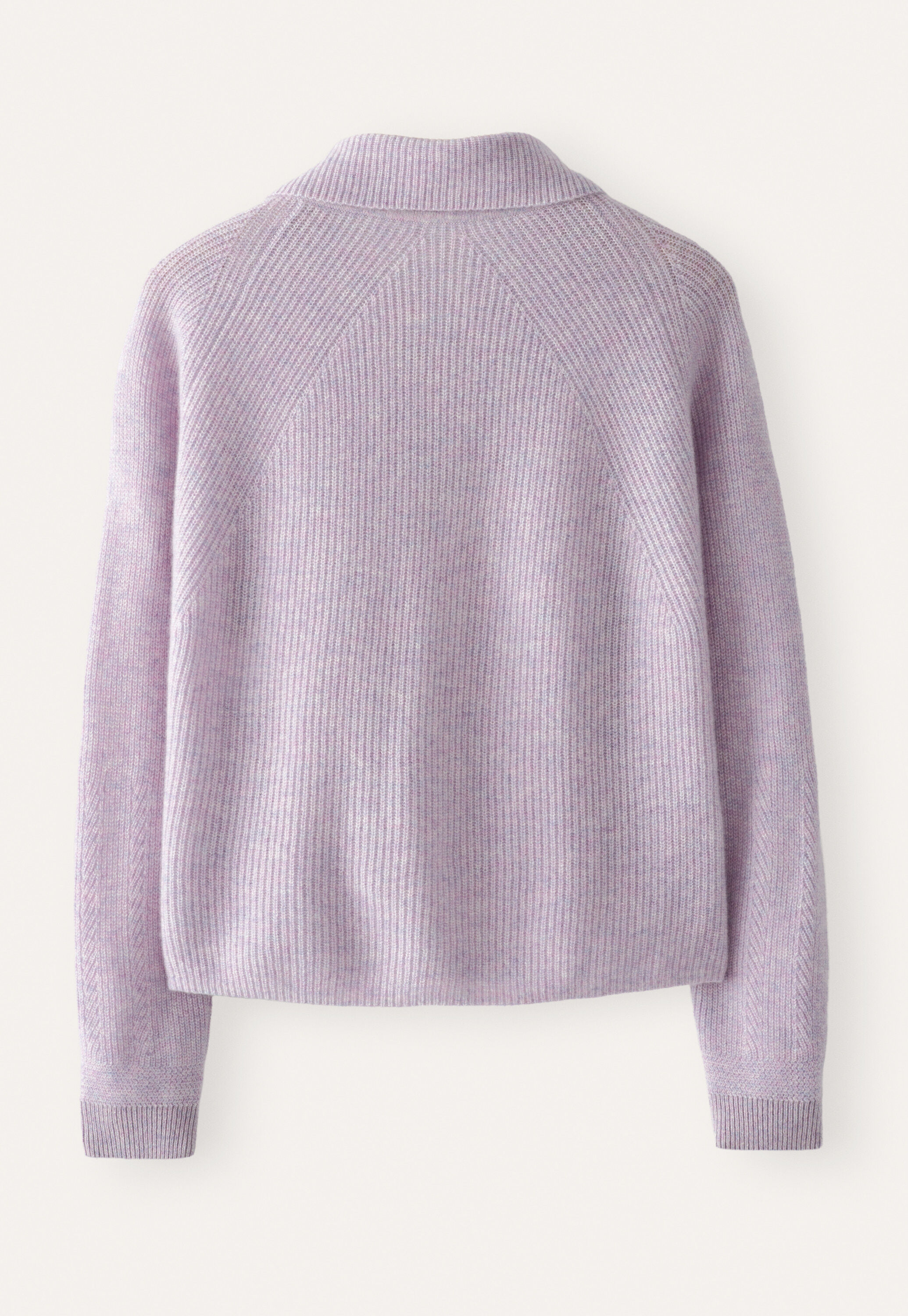 Zip-front cardigan