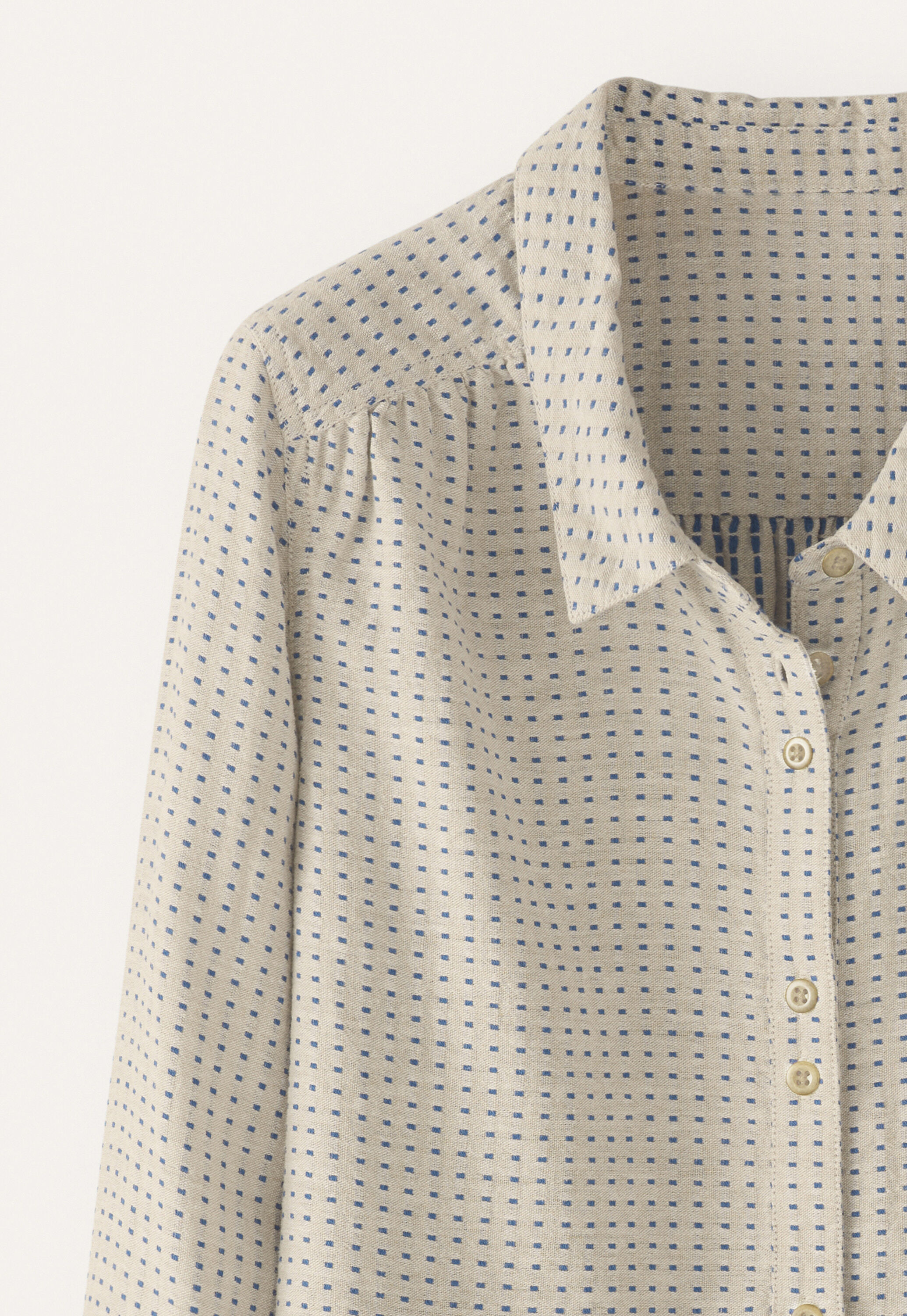 Dot-weave shirt