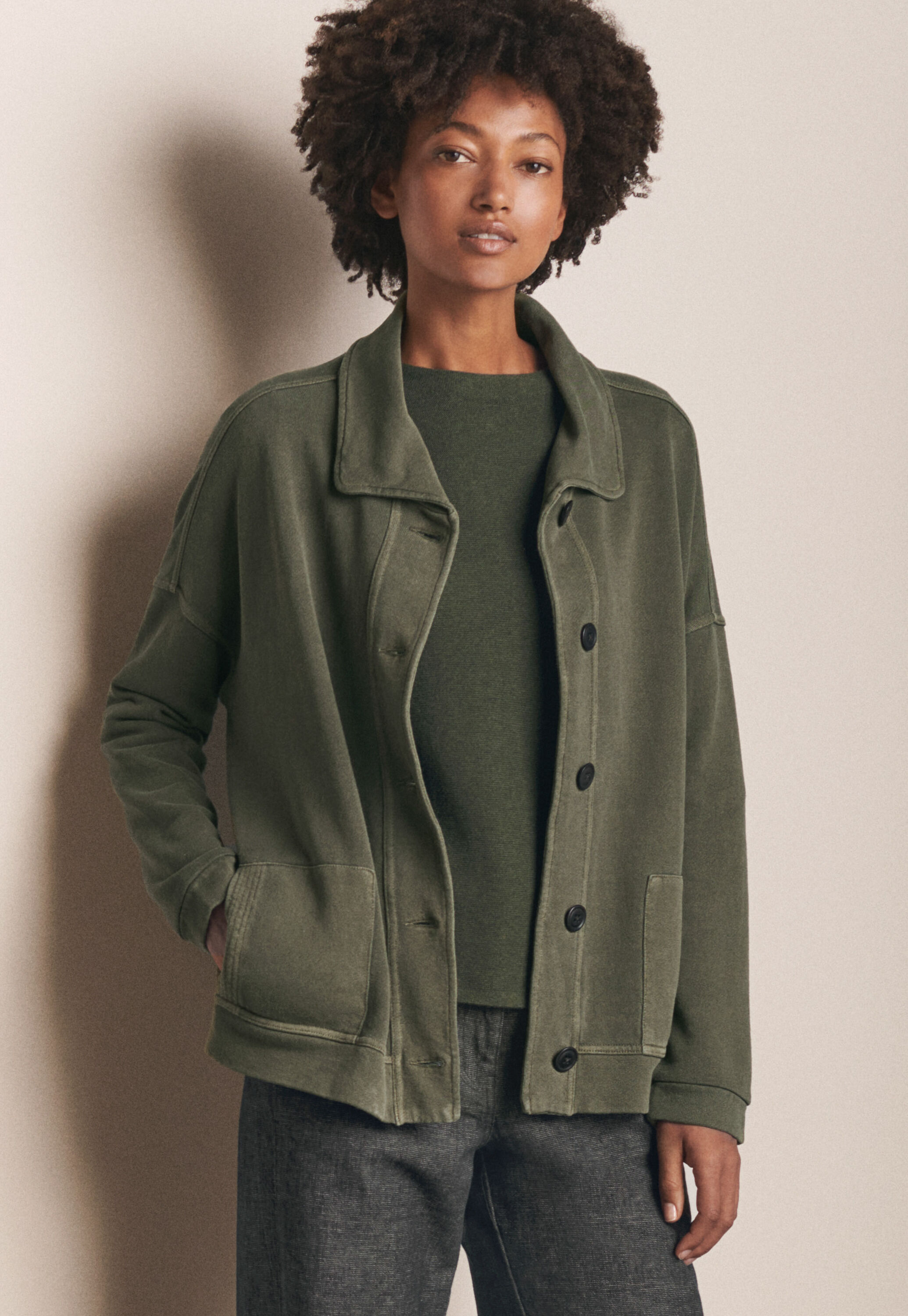 Jersey jacket