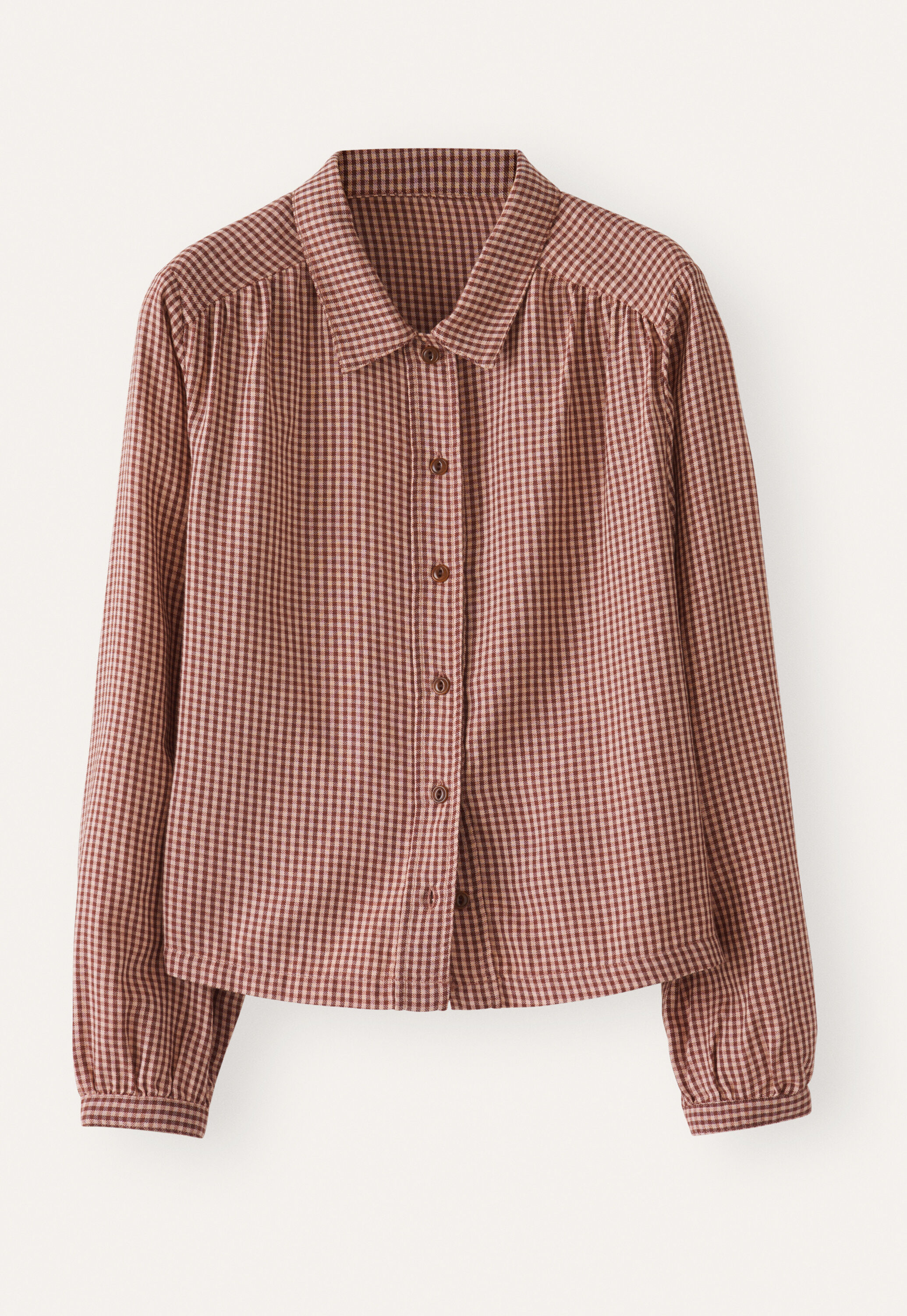 Checked blouse