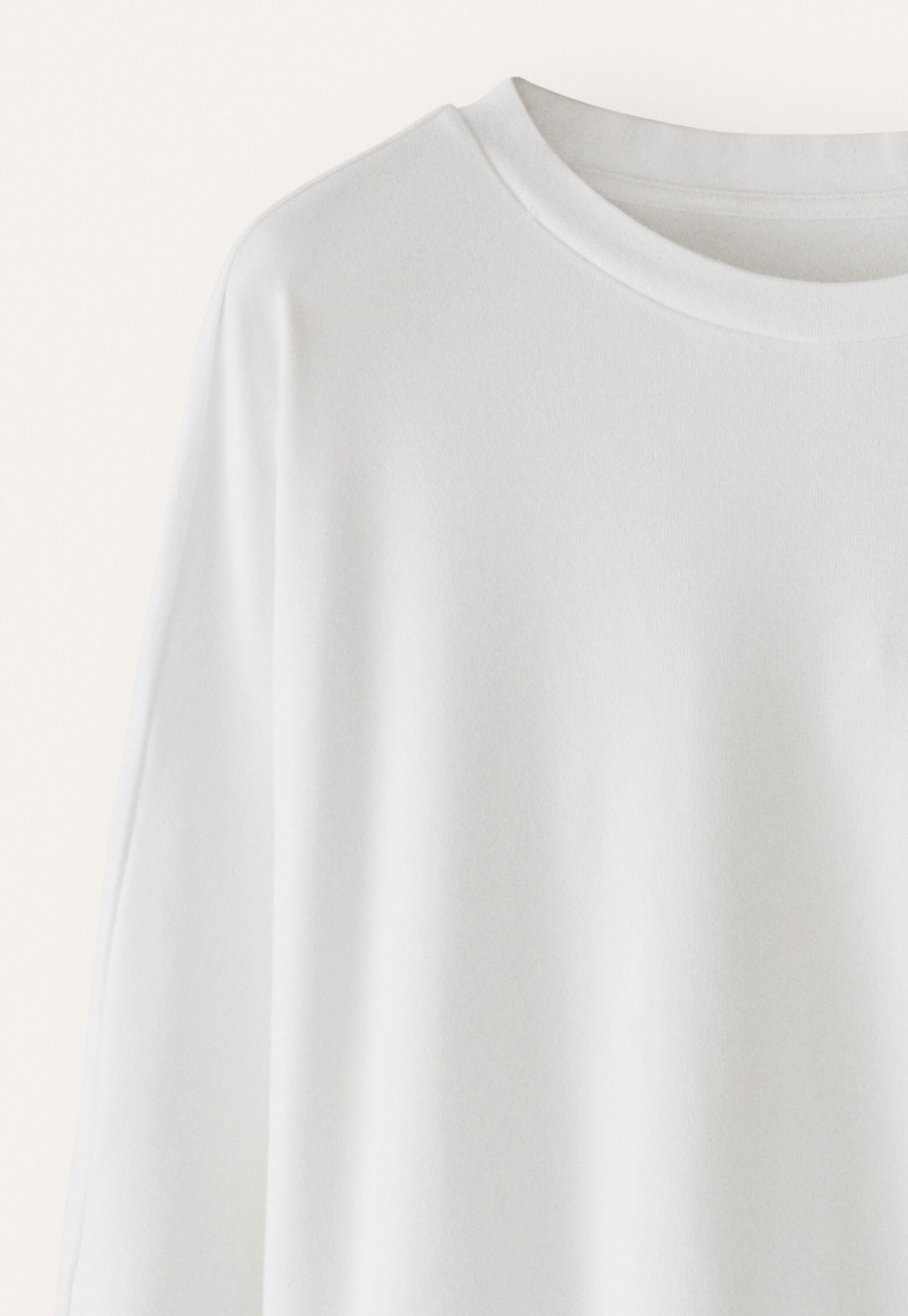 Dolman-sleeve top, White, large