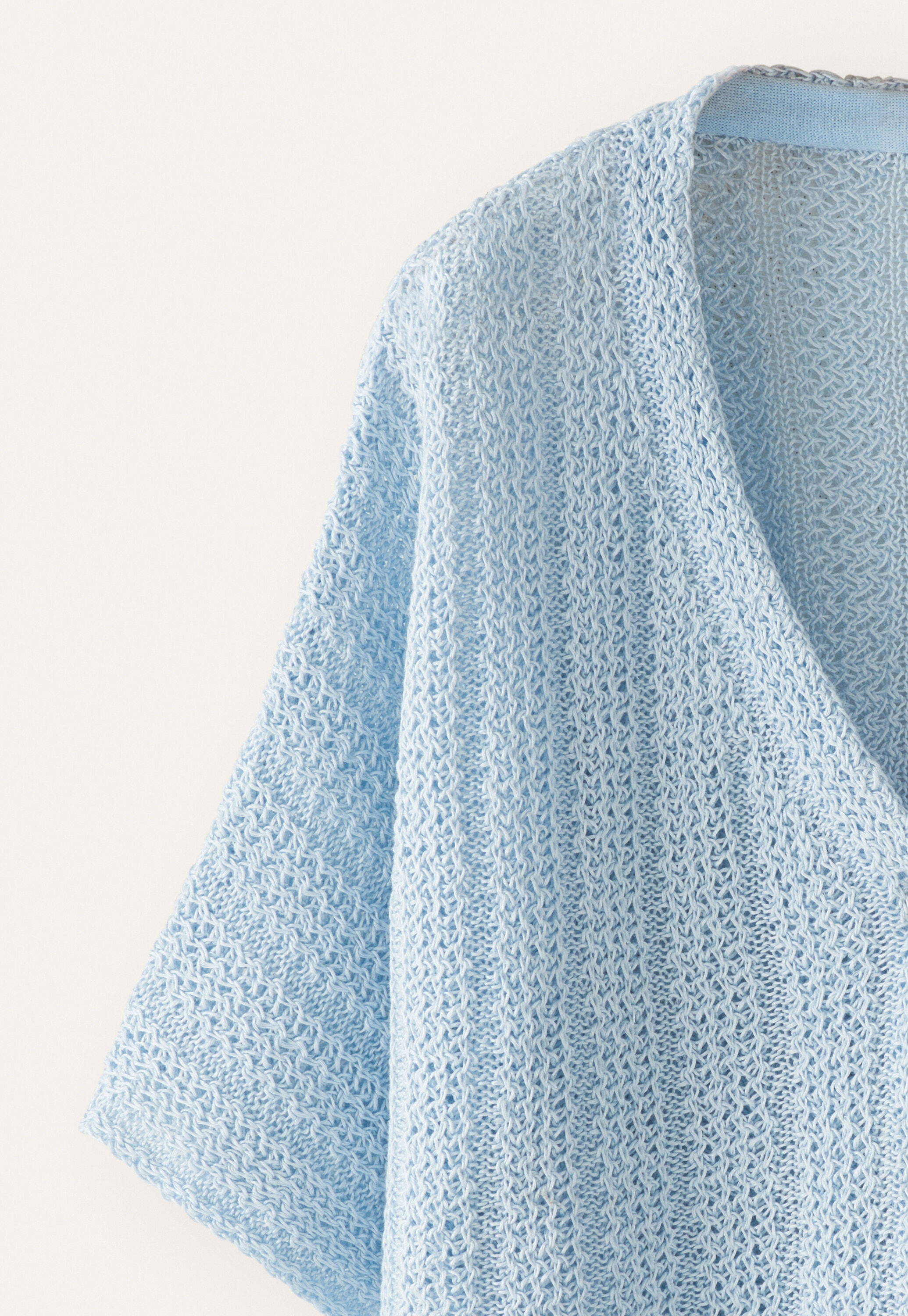 Tuck-stitch cardigan