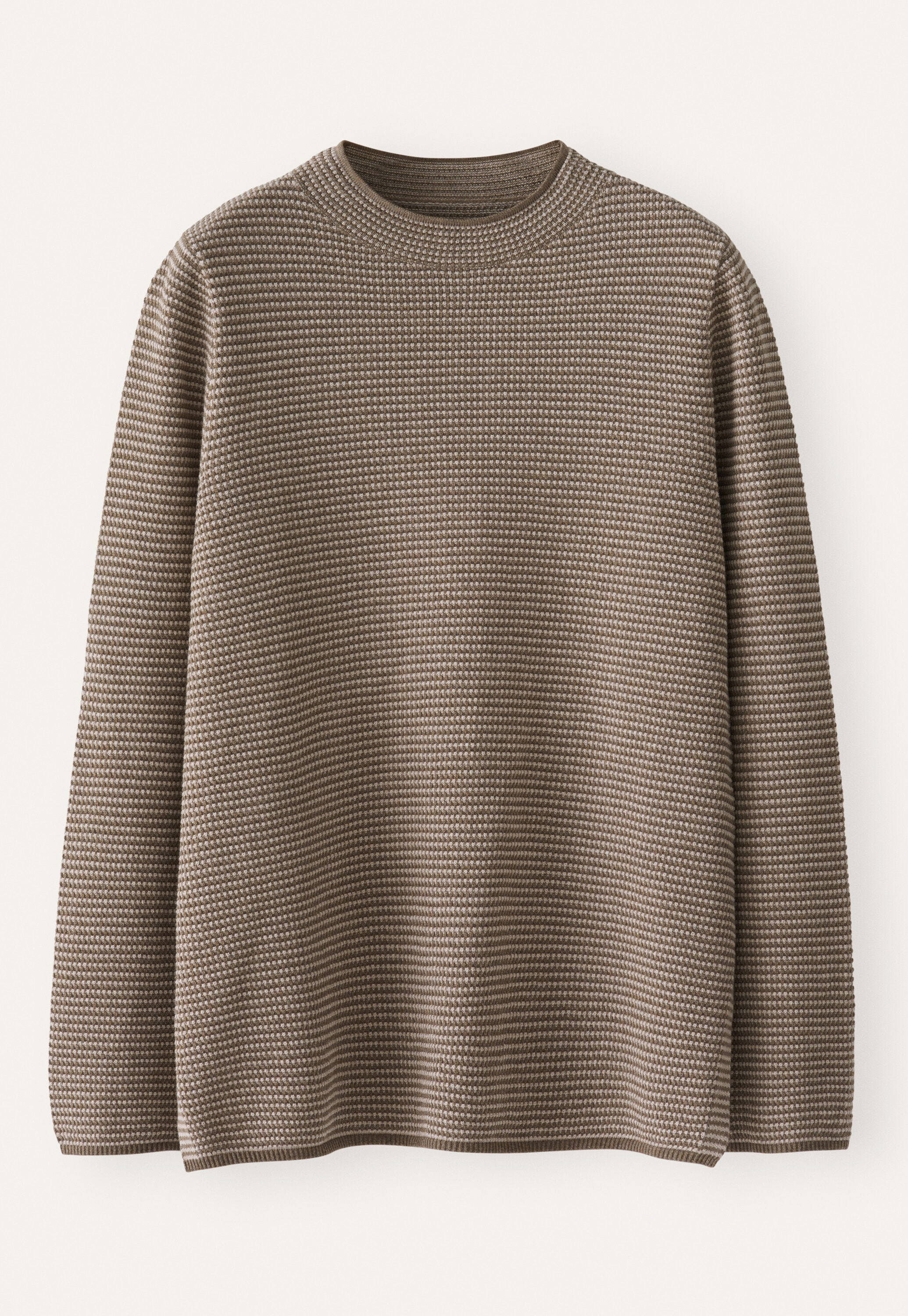 Moss-stitch tunic