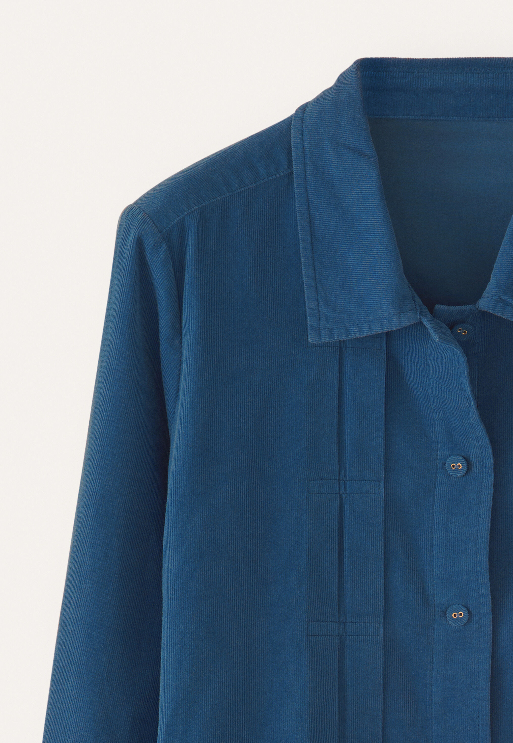 Tuck-front shirt