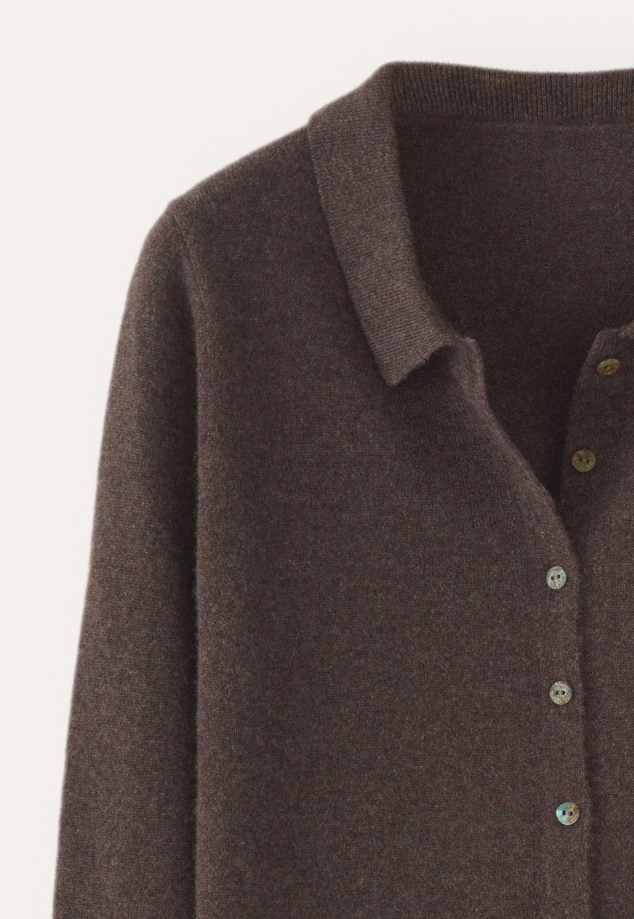 Button-through sweater