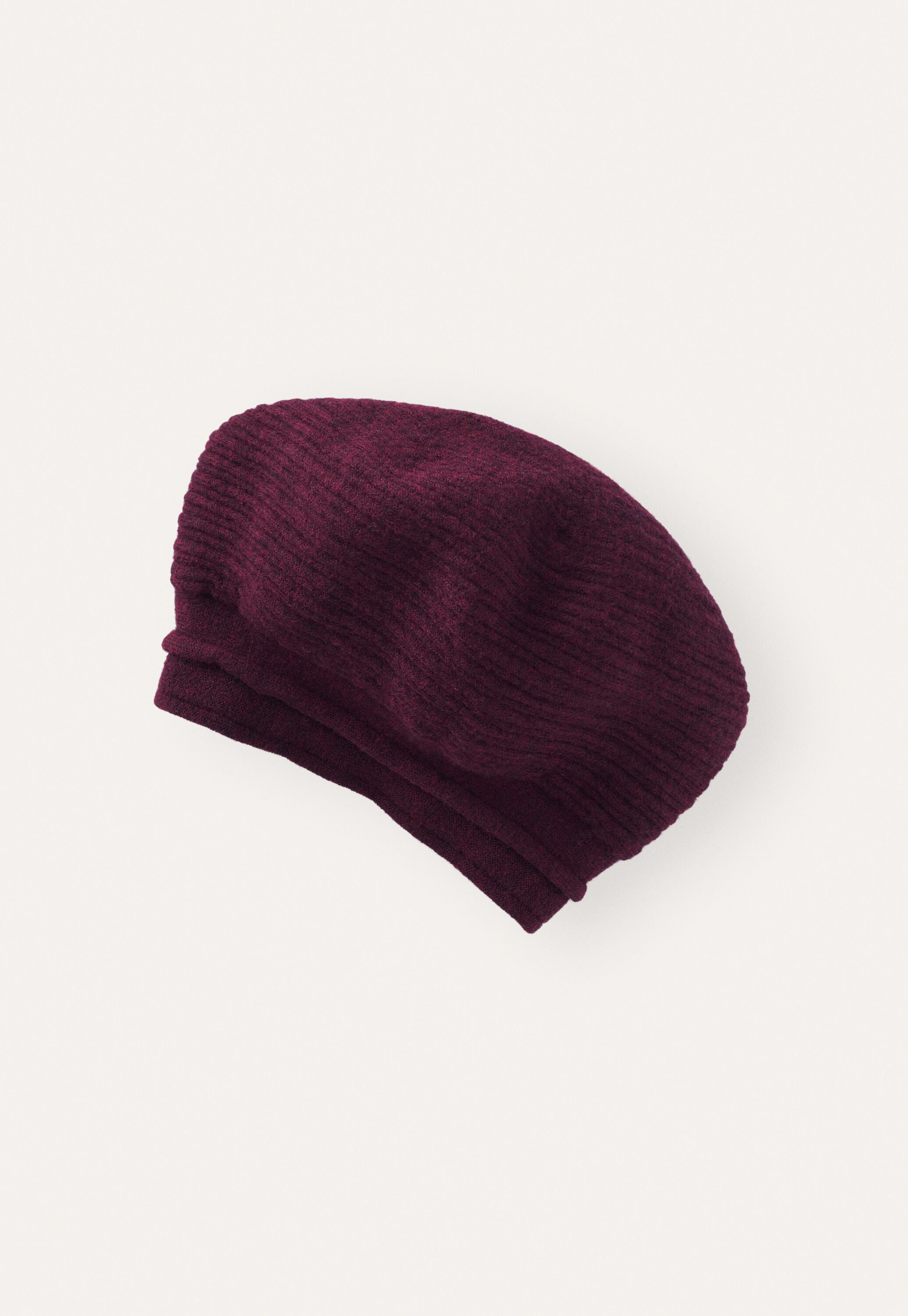 Knitted beret