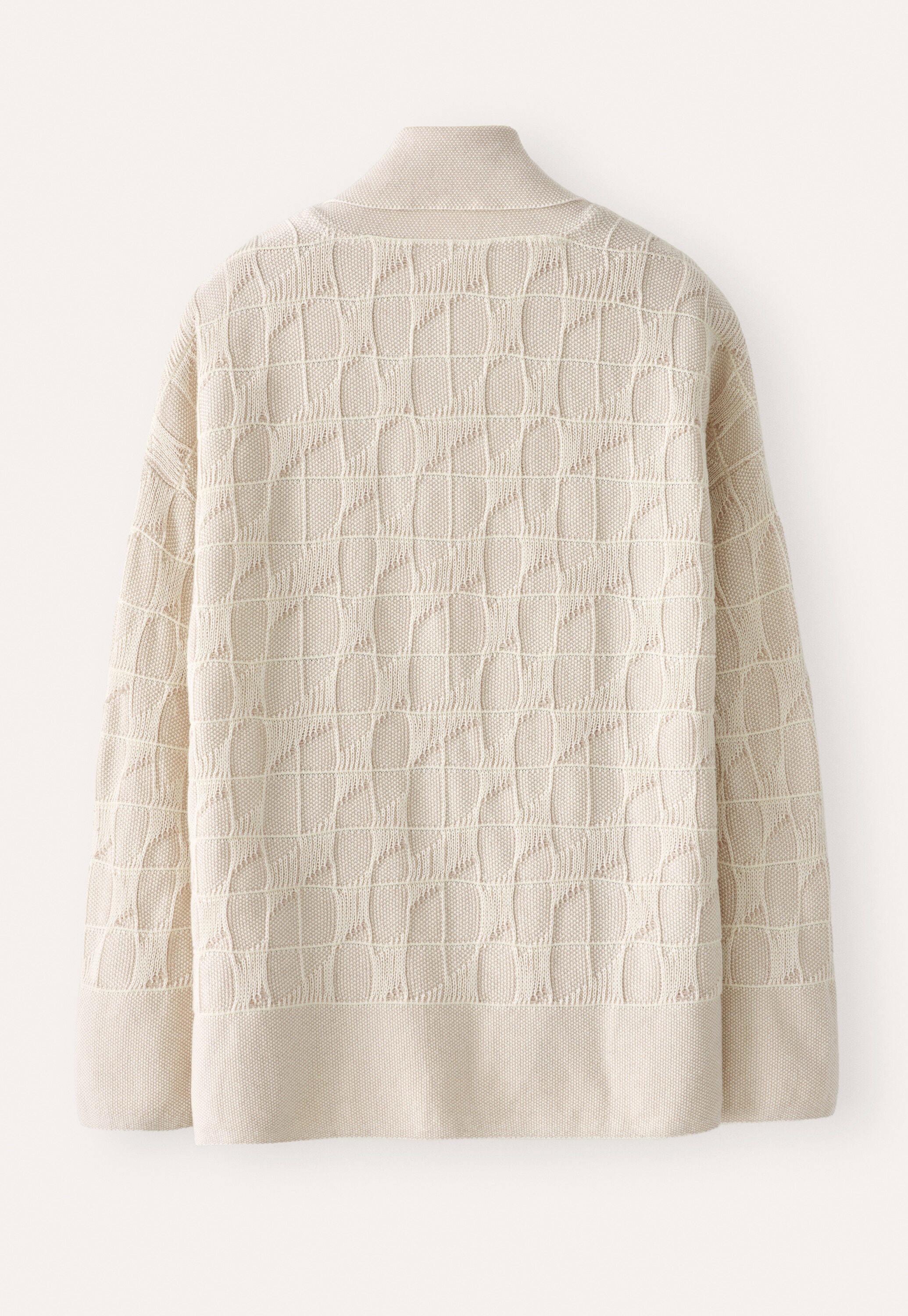 Patterned cardigan