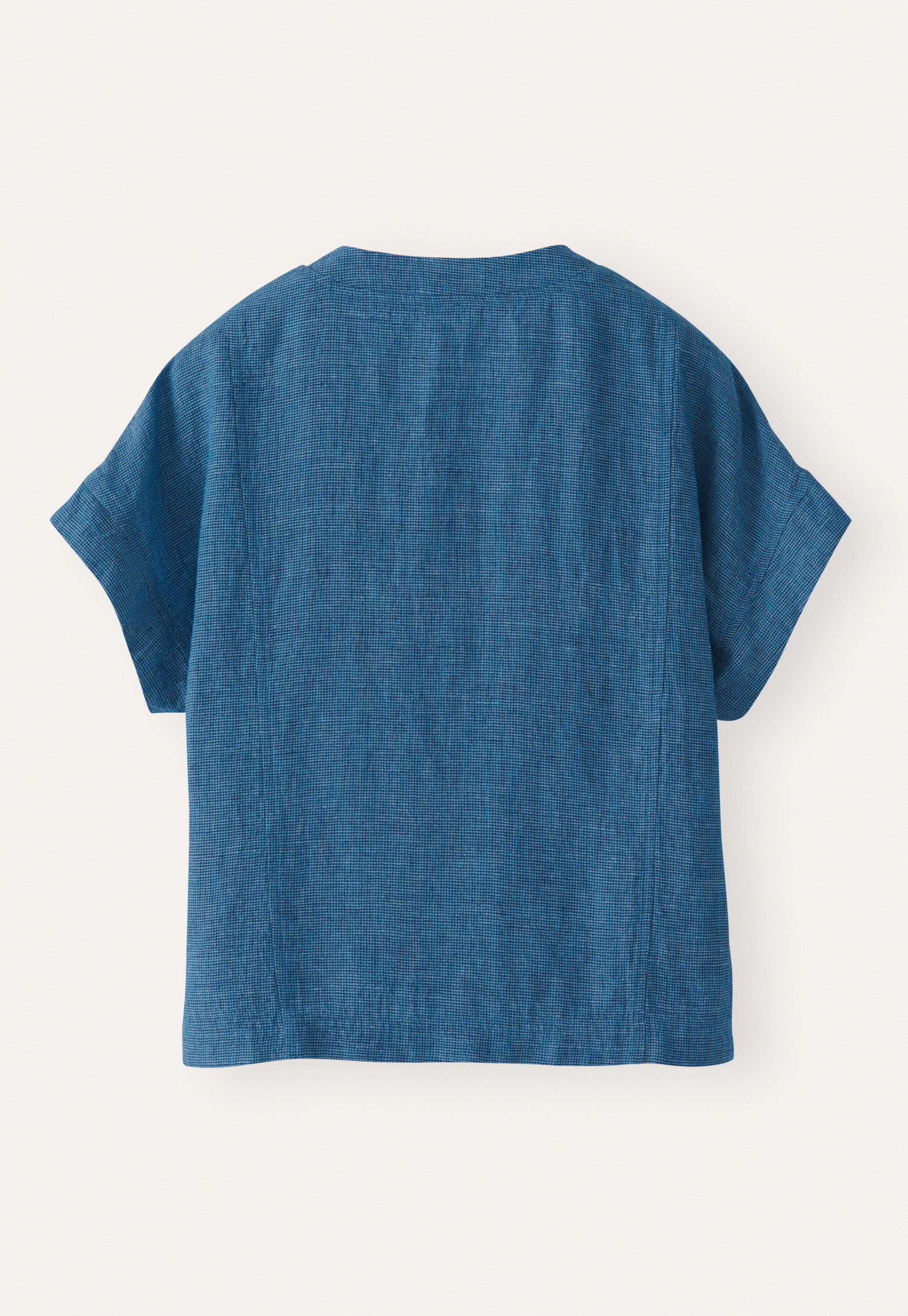V-neck short-sleeve top