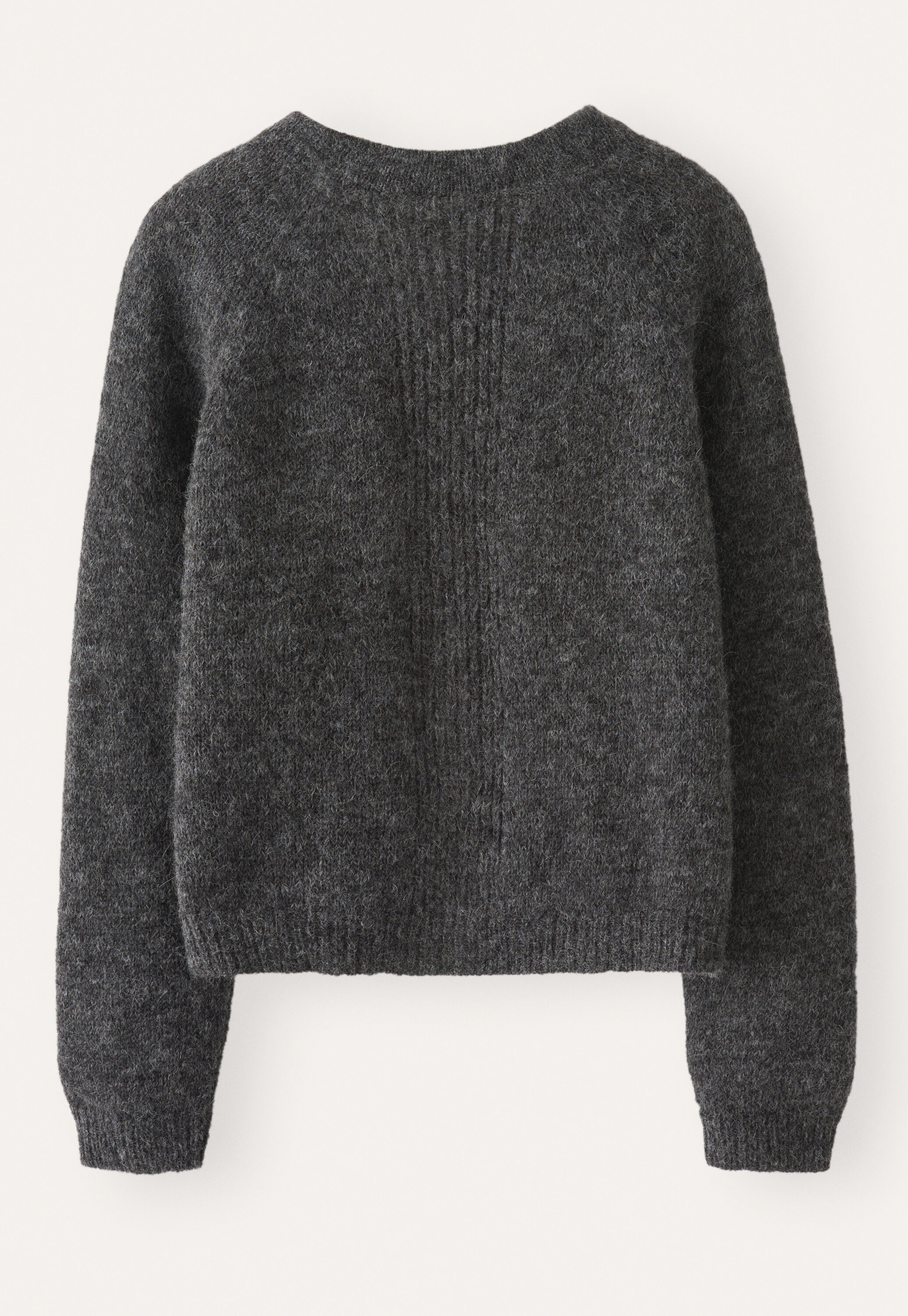 Raglan-sleeve cardigan