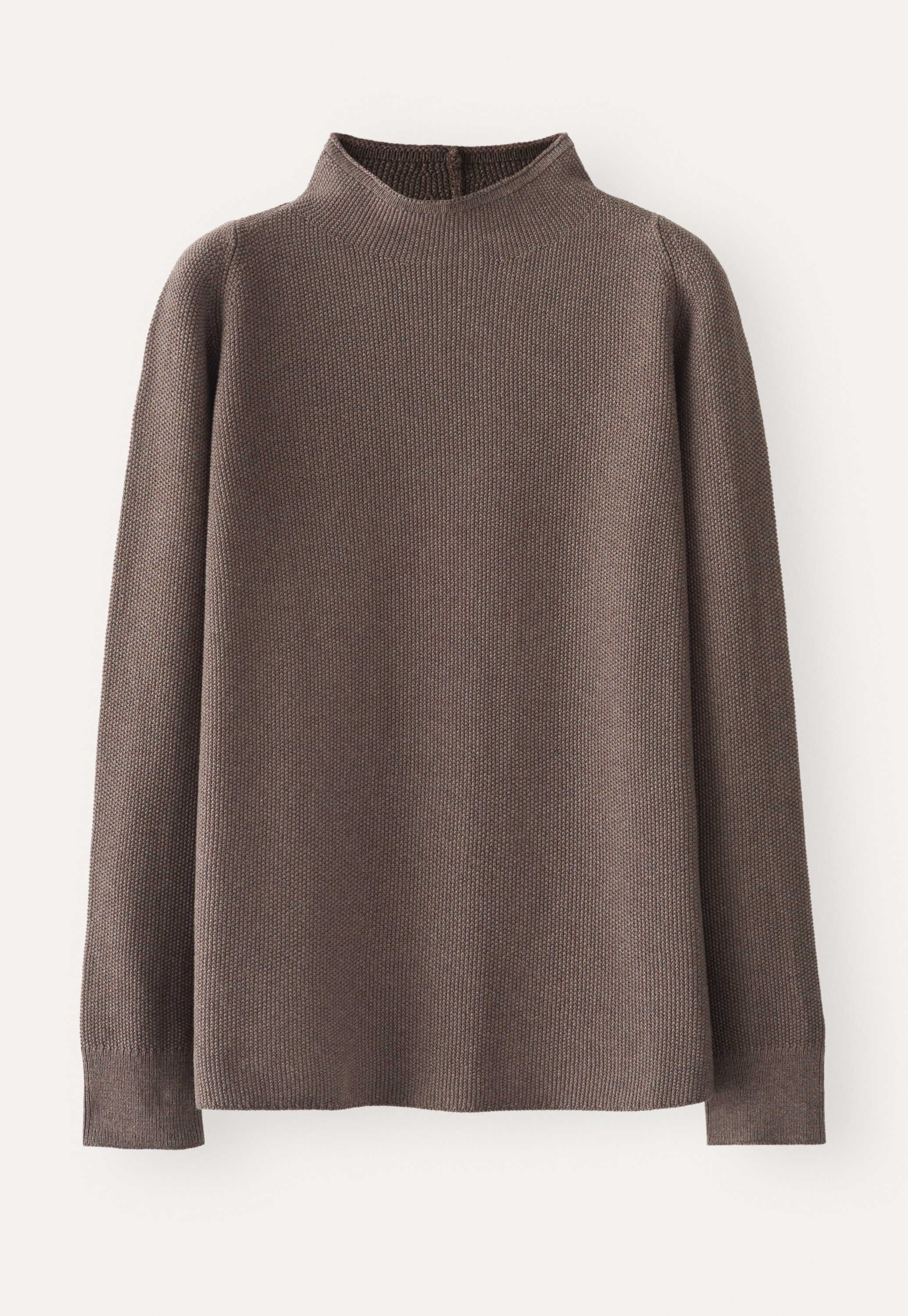 Funnel-neck sweater