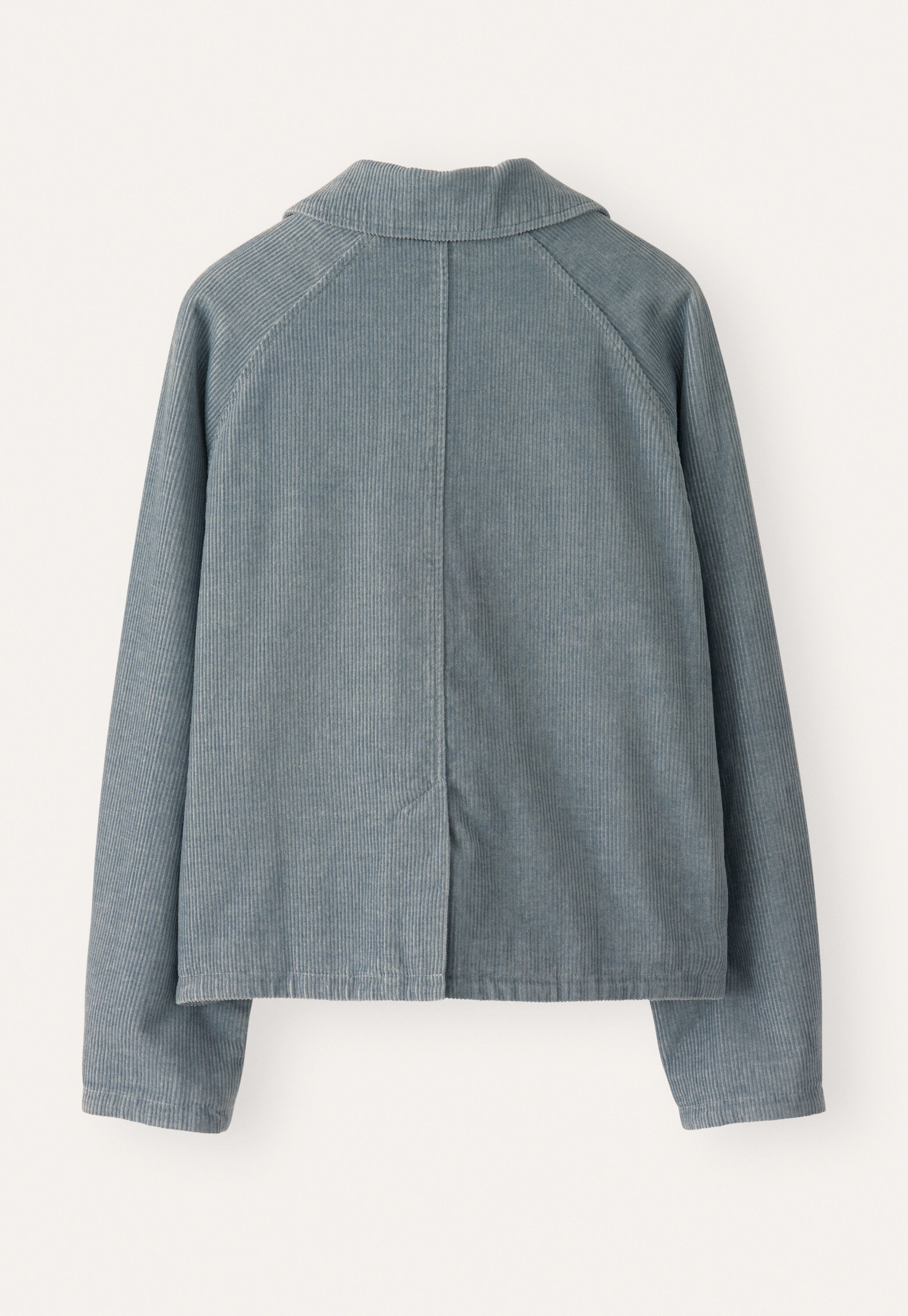 Cropped cord jacket