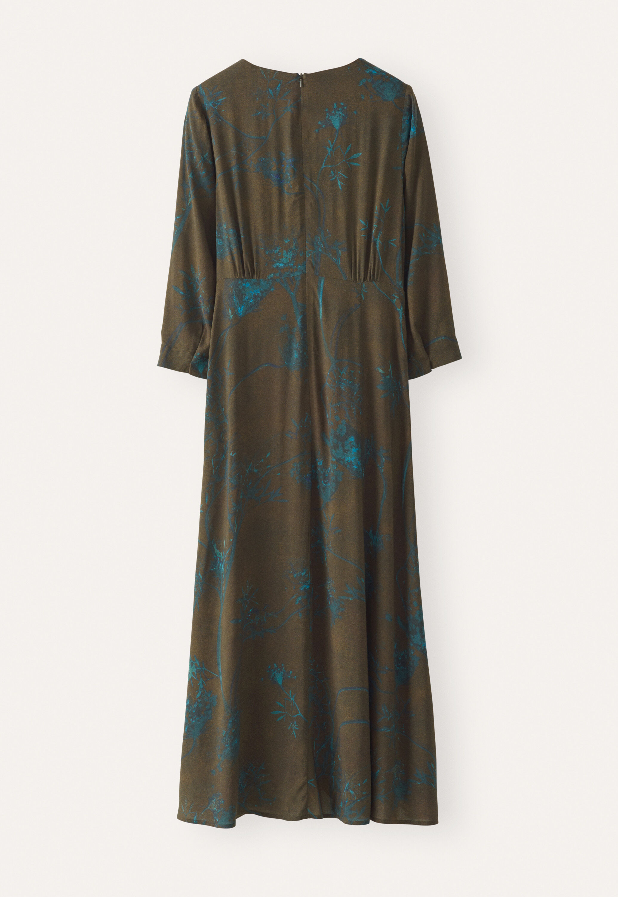 Long printed dress