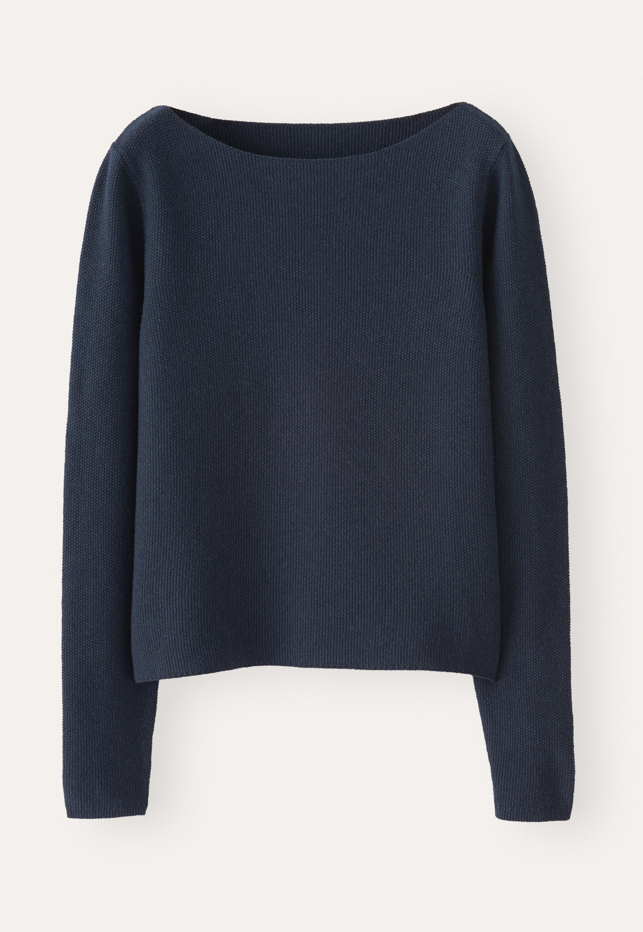 Boat-neck sweater