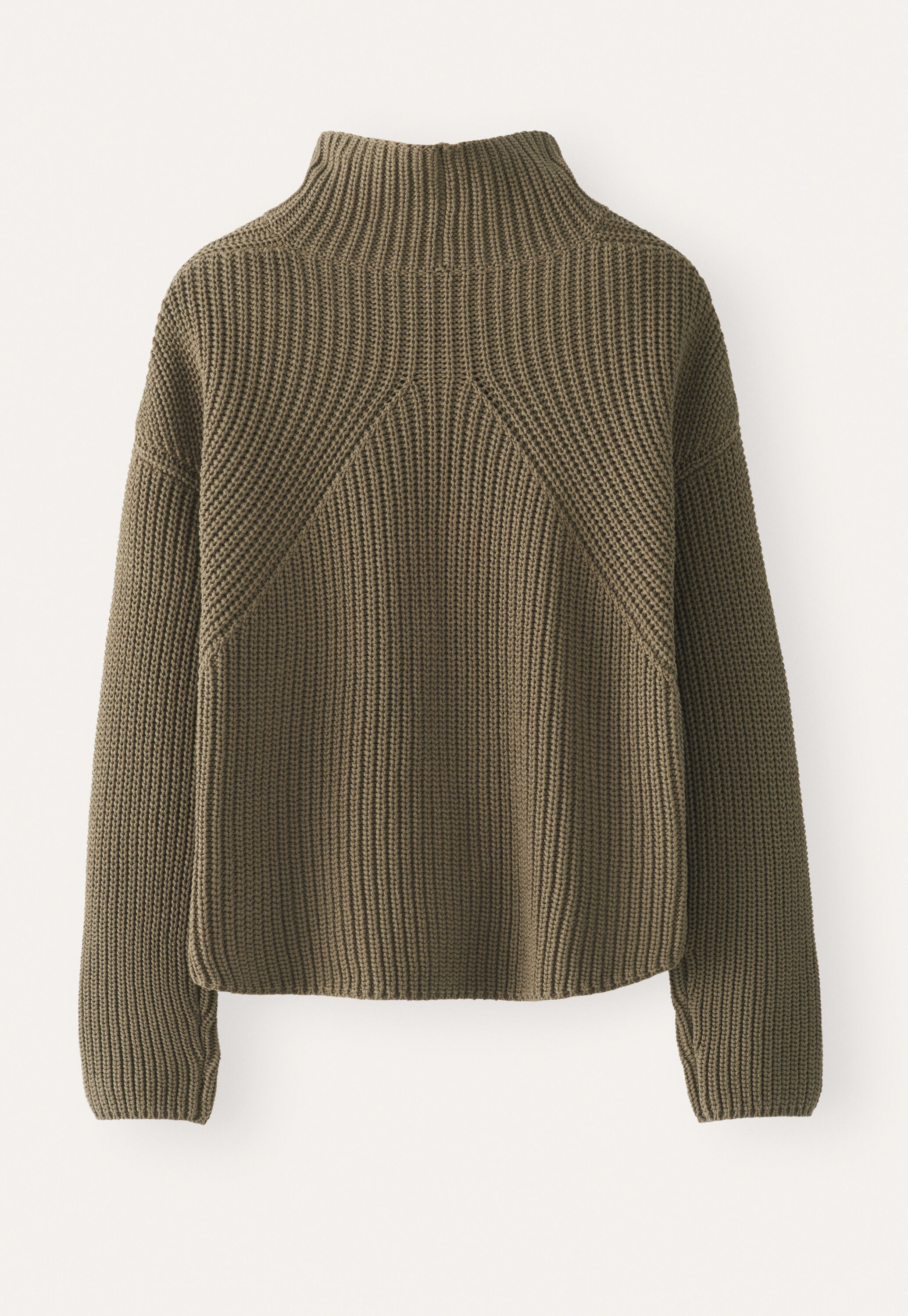 Funnel-neck sweater