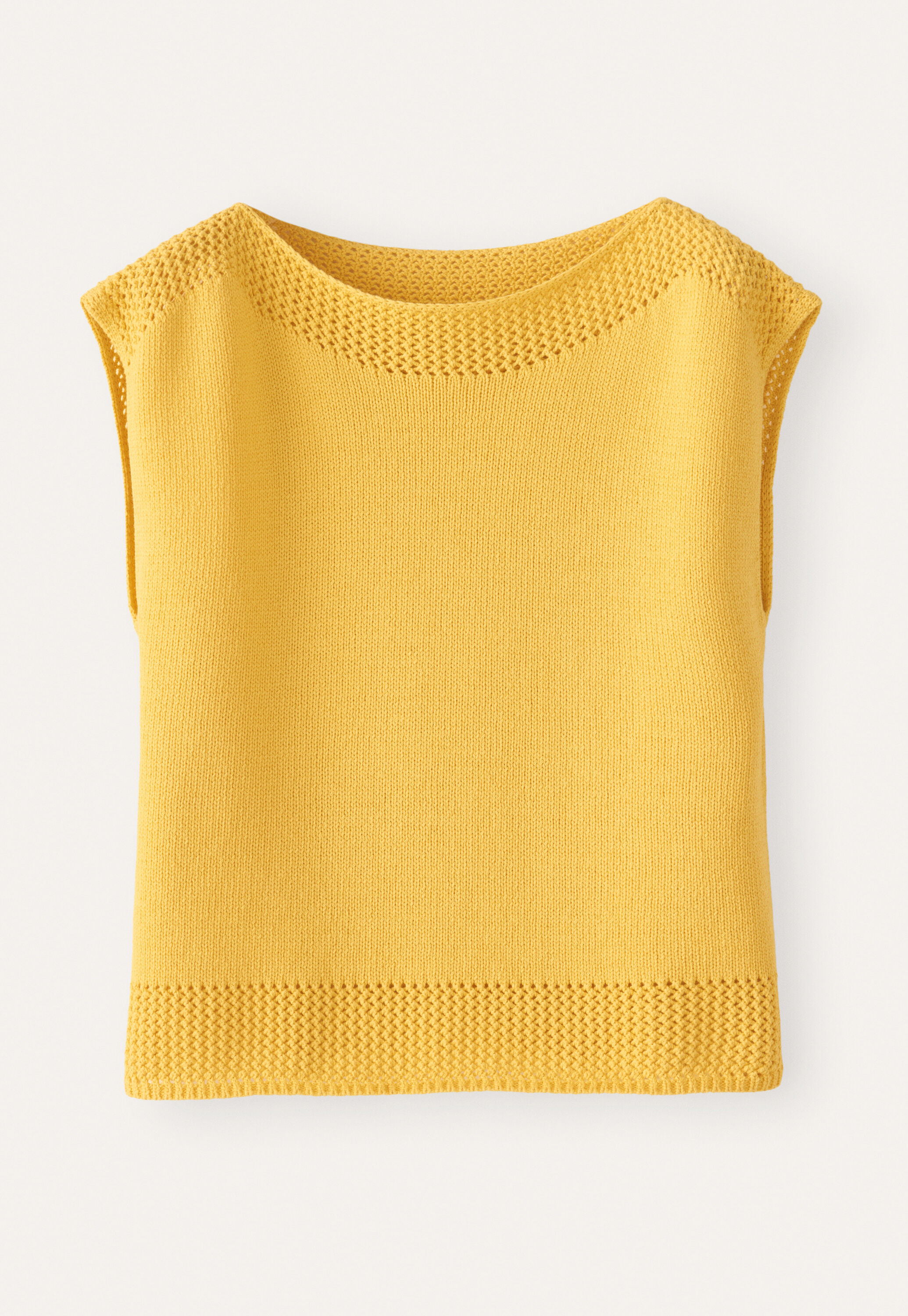 Crochet-stitch sweater