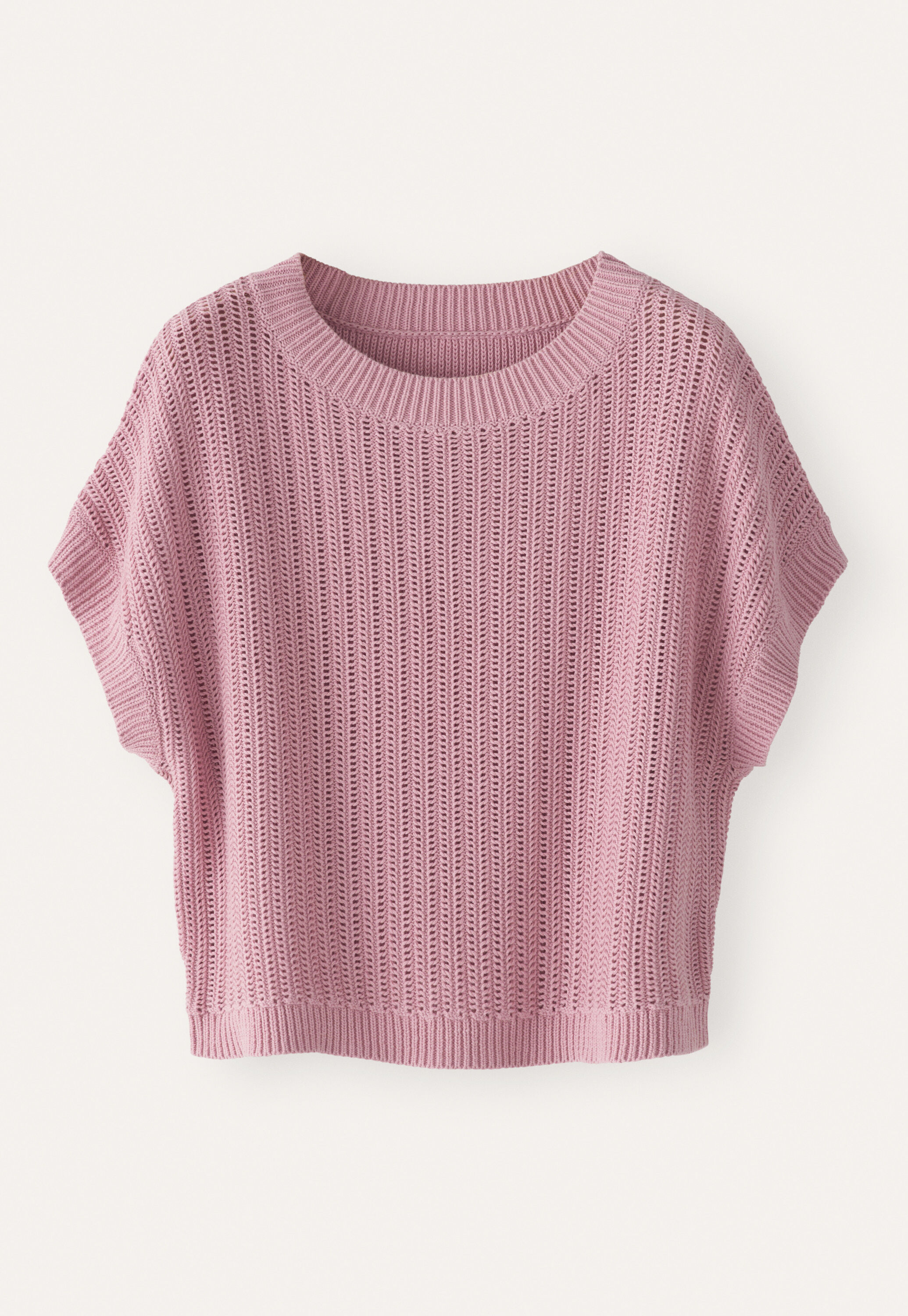 Crochet-stitch sweater
