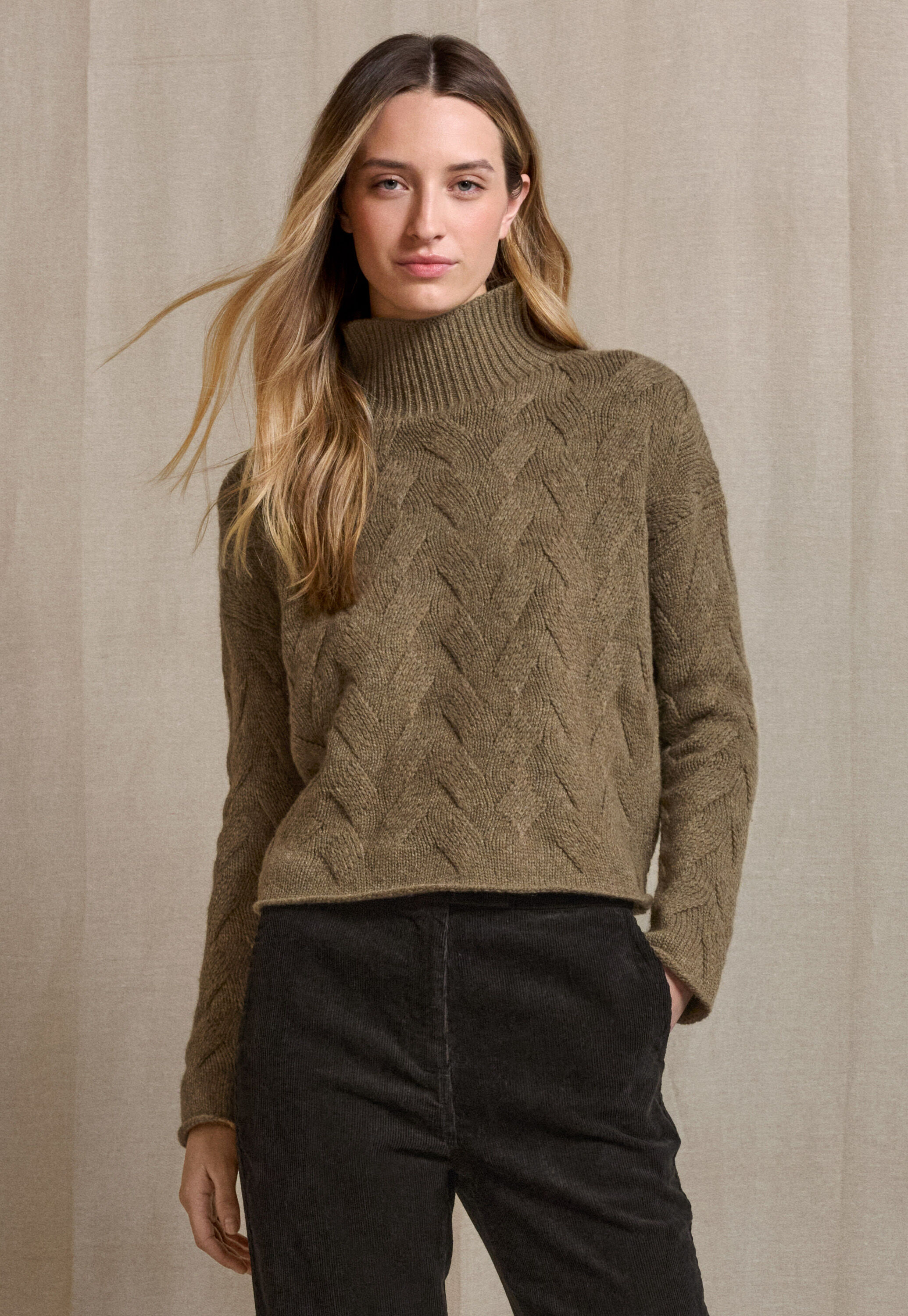 Peplum-detail dress