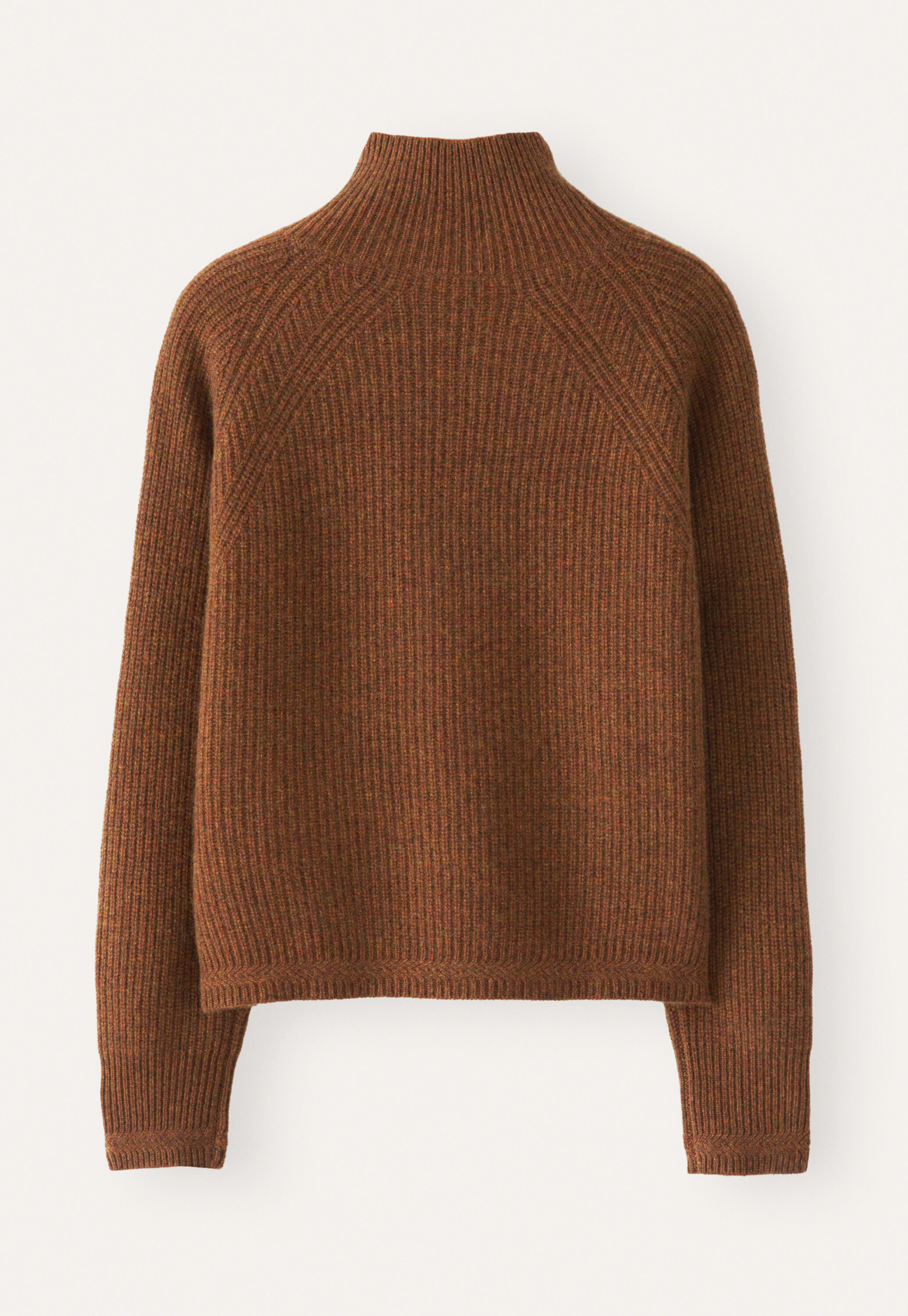 Zip-front sweater