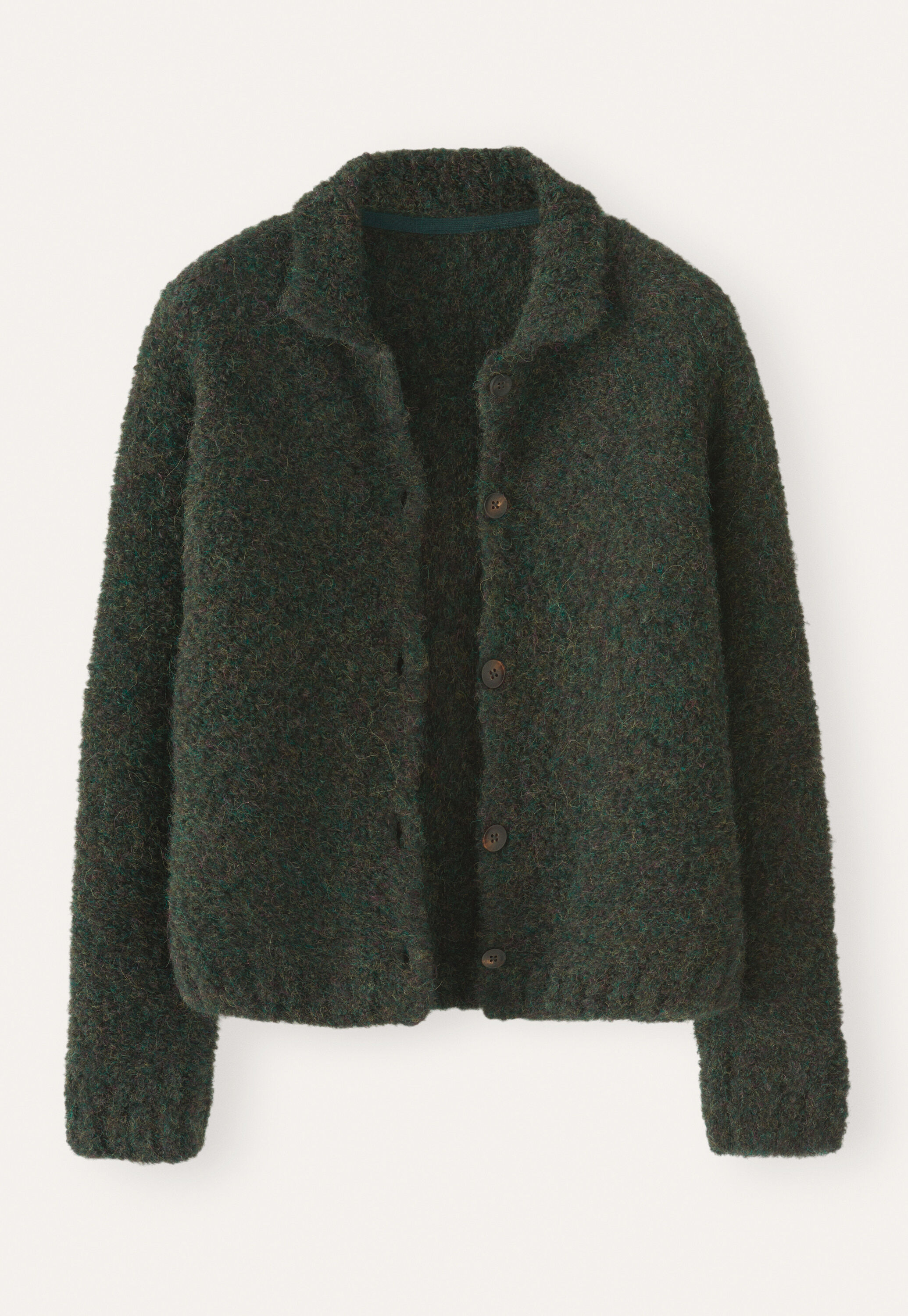 Collared cardigan