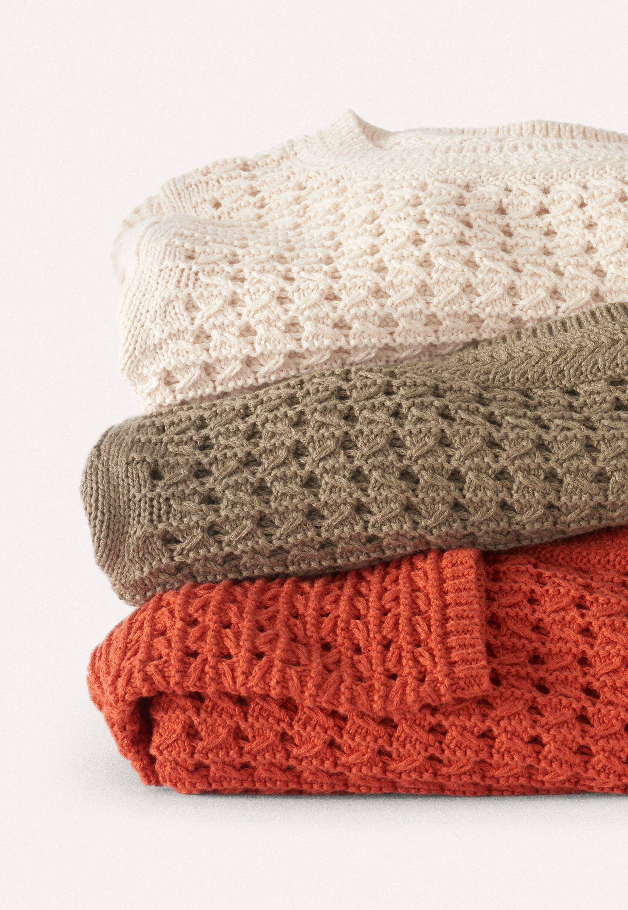 Hand-knitted cardigan