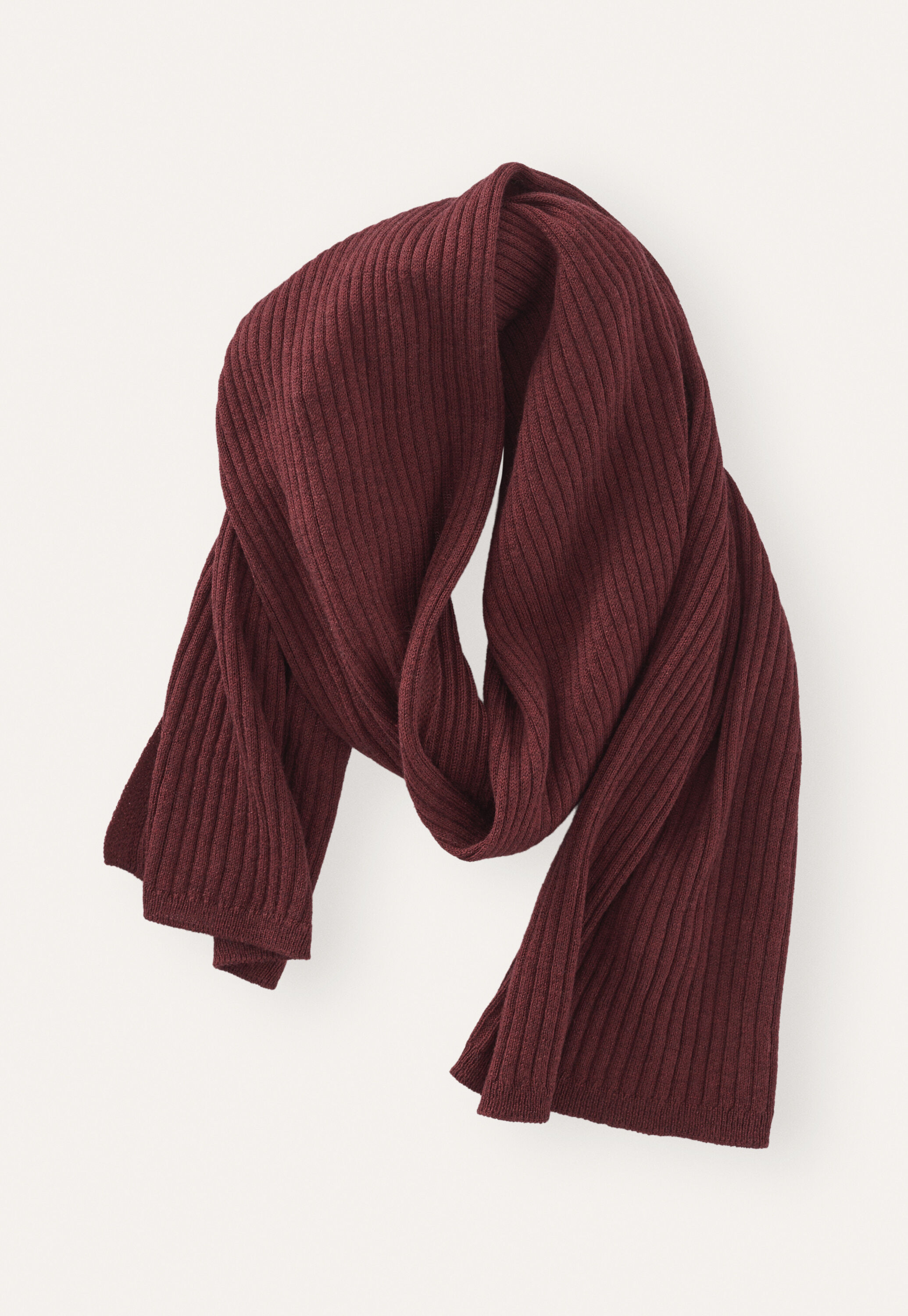 Rib-stitch scarf