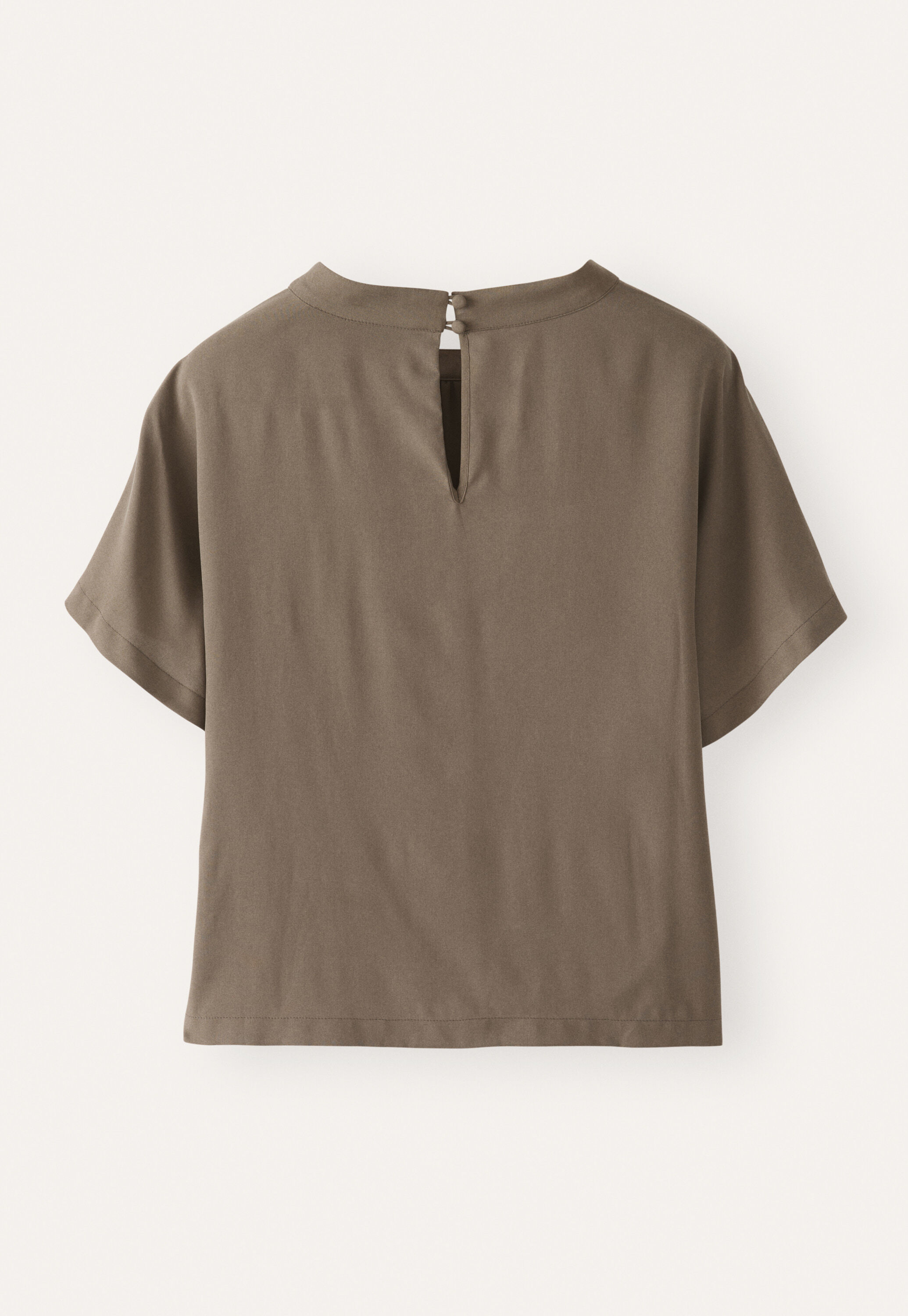 Dolman-sleeve blouse, Taupe, large