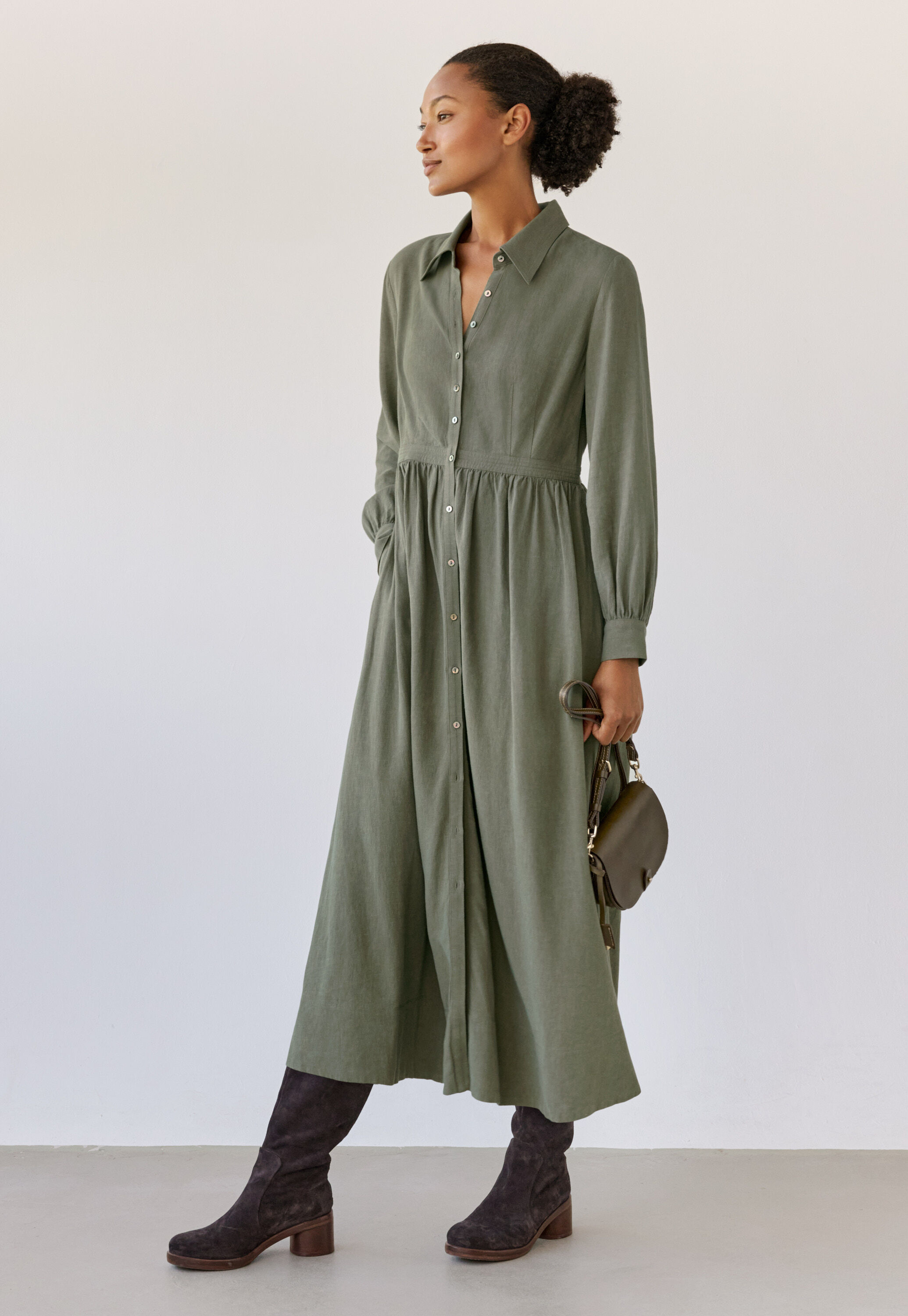 Long shirtdress