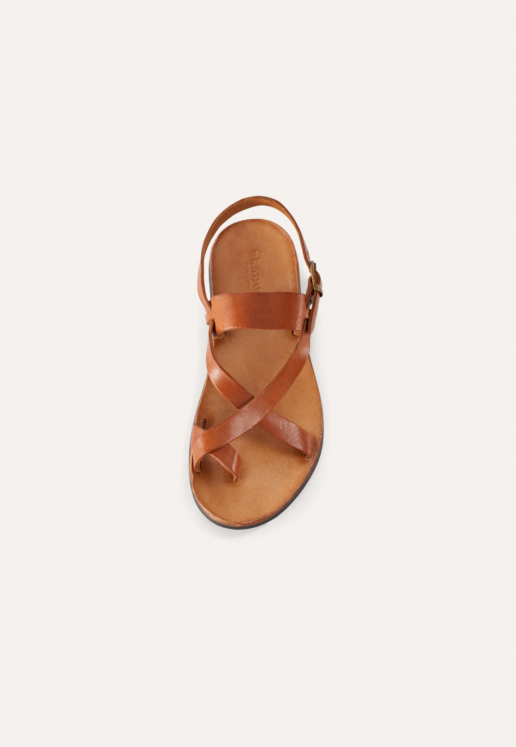 Sandals with buckle back-strap