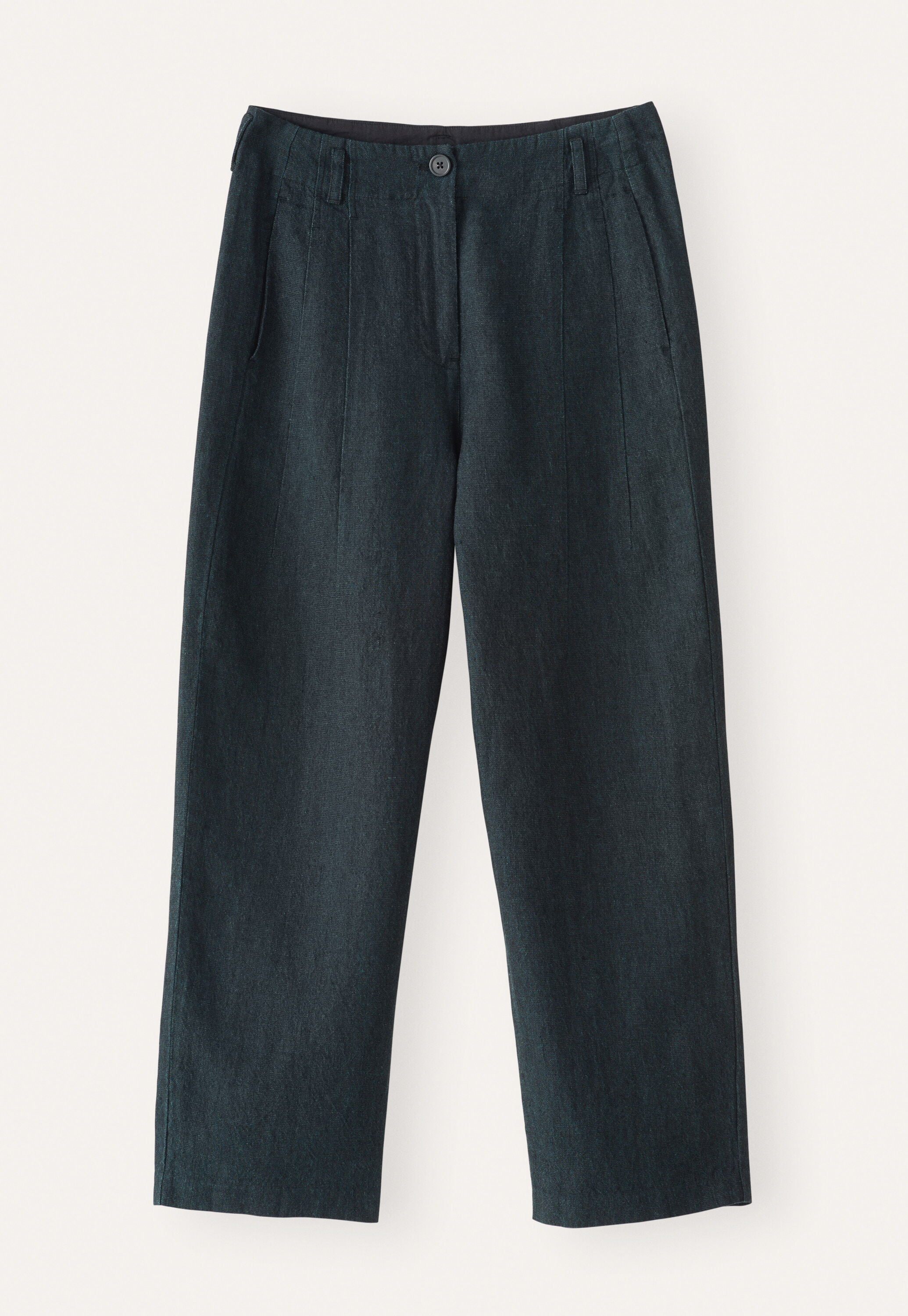 Barrel-leg trousers