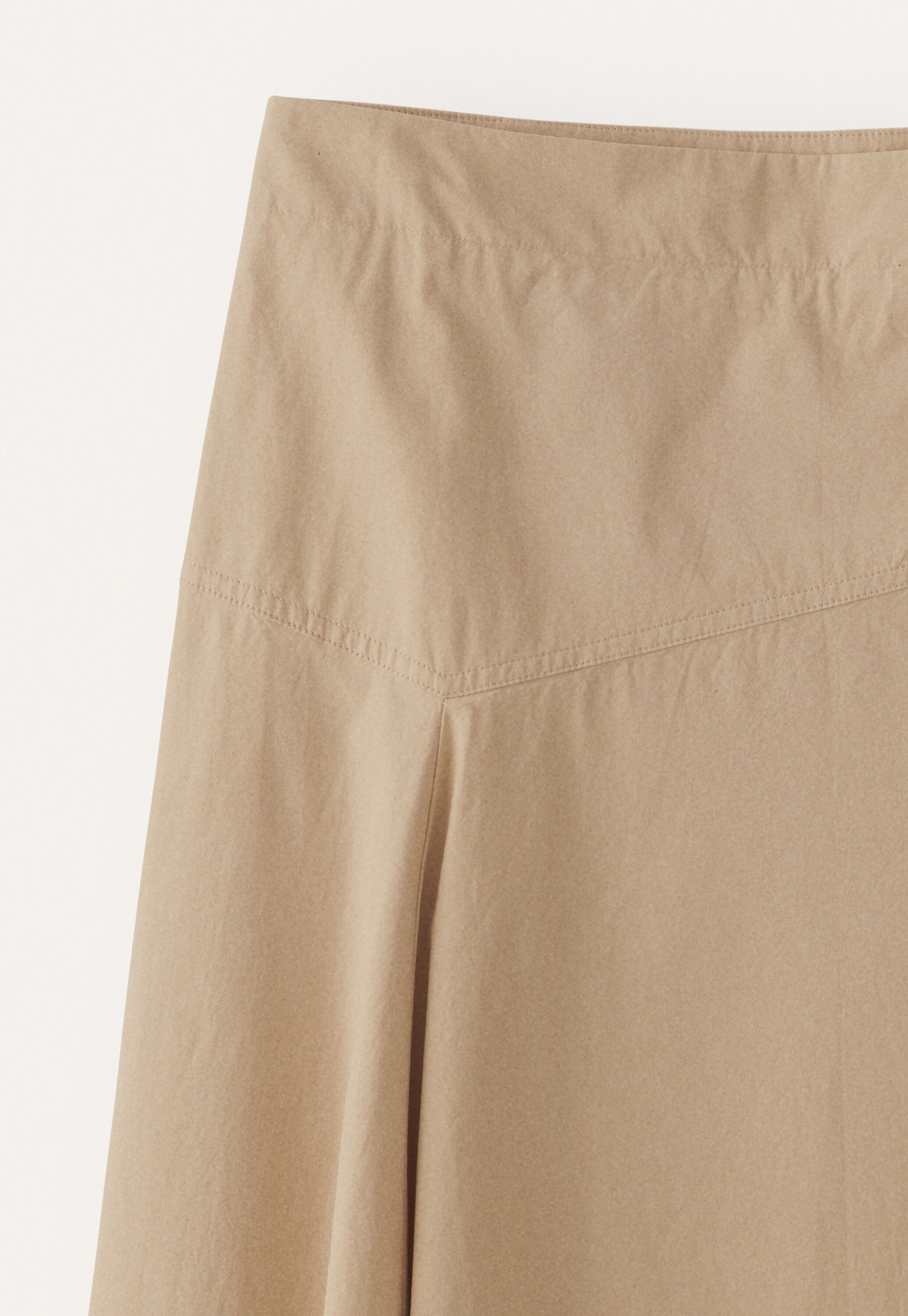 Asymmetric A-line skirt
