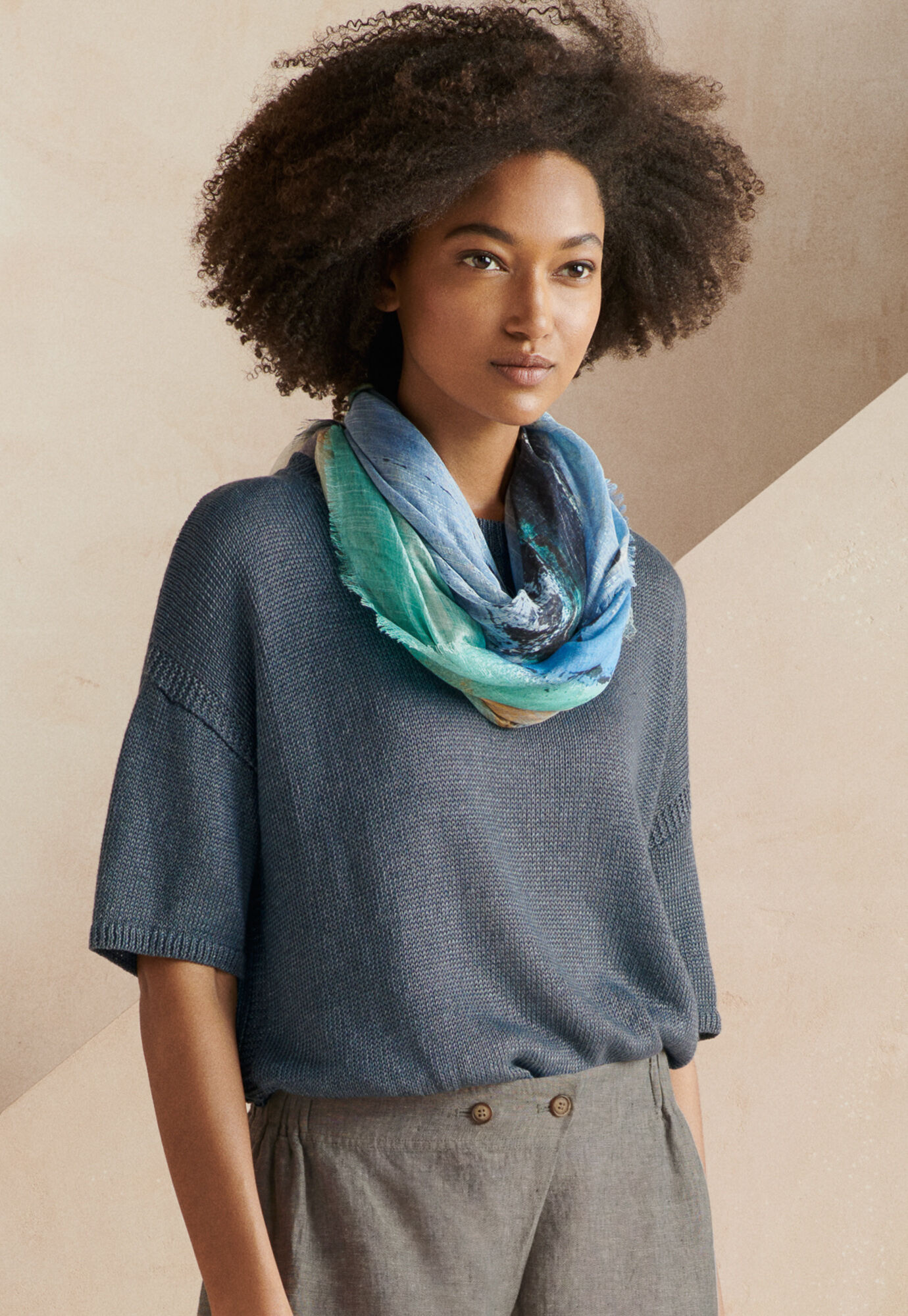 Printed scarf