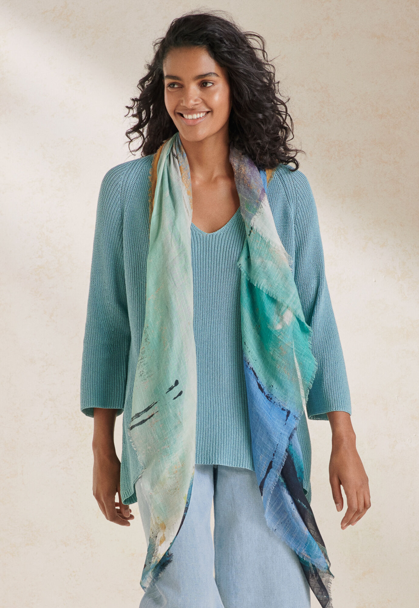 Printed scarf