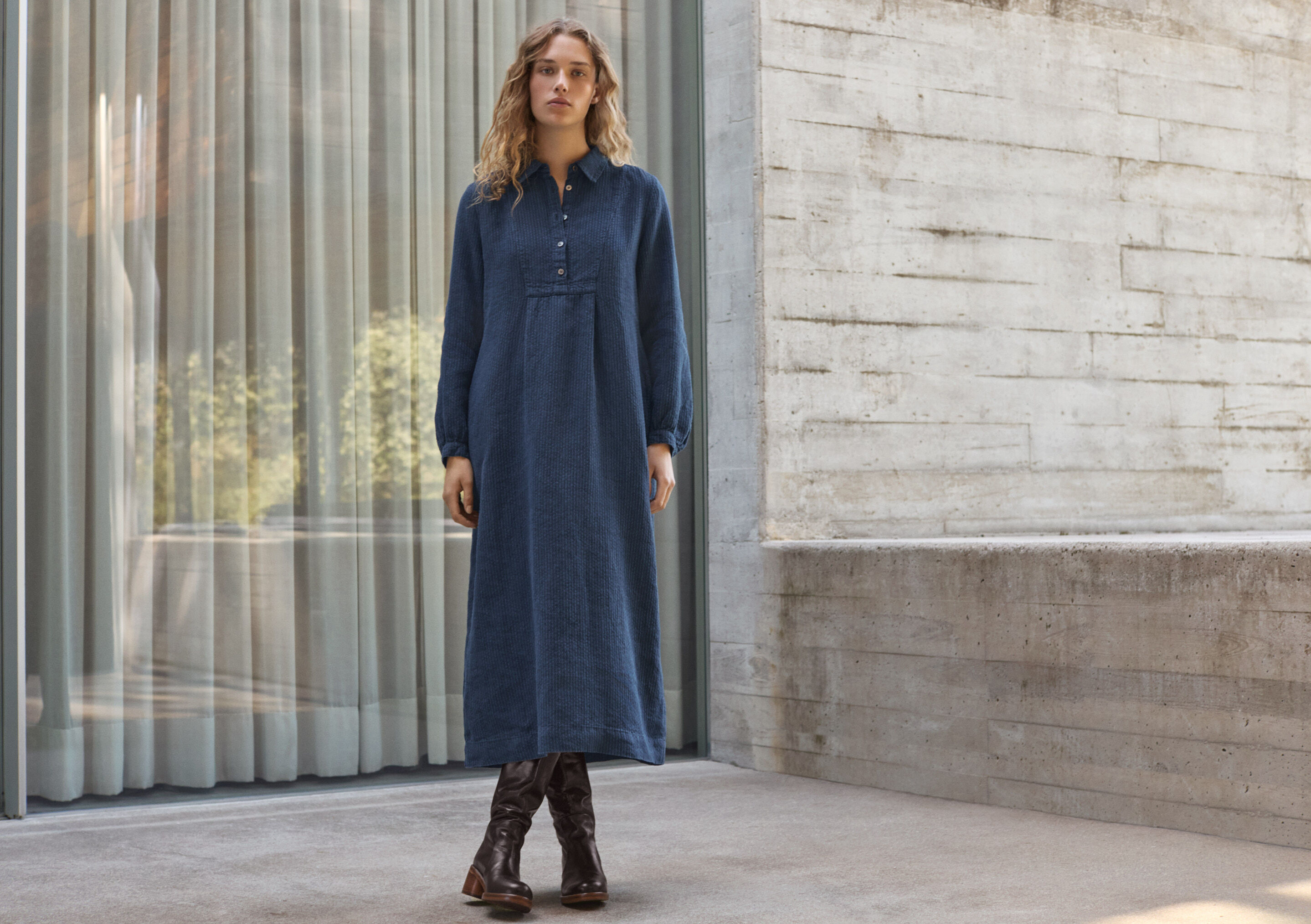 Edge-to-edge cardigan