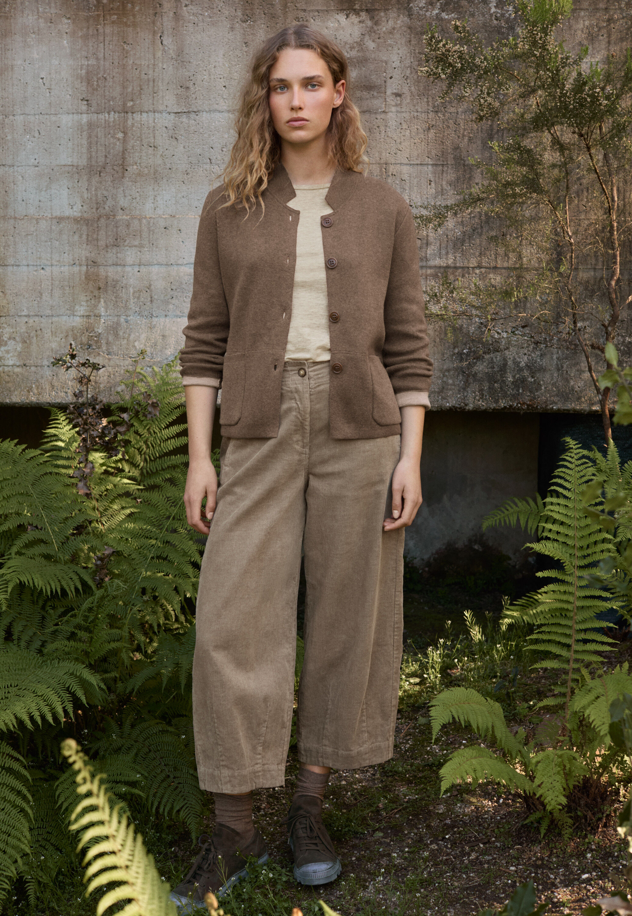 Cropped trousers