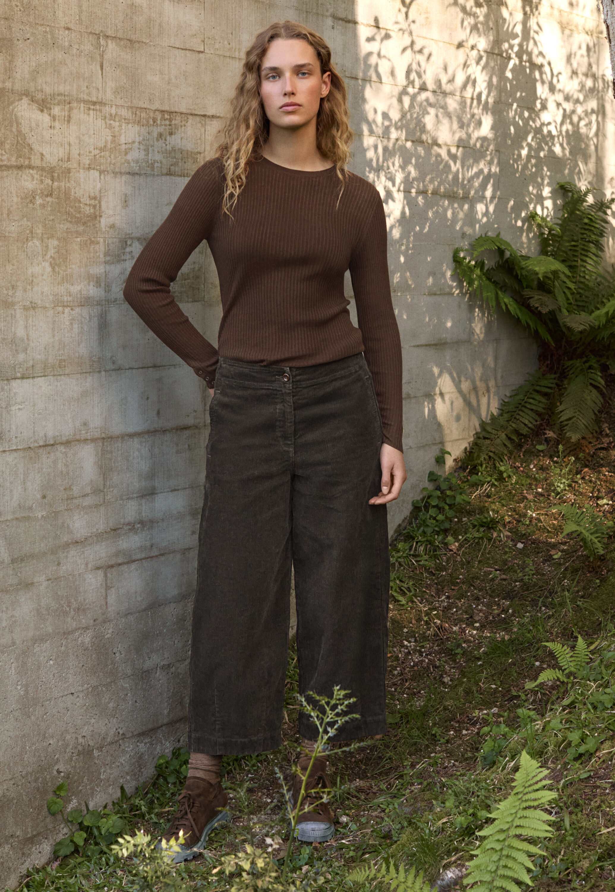 Cropped trousers