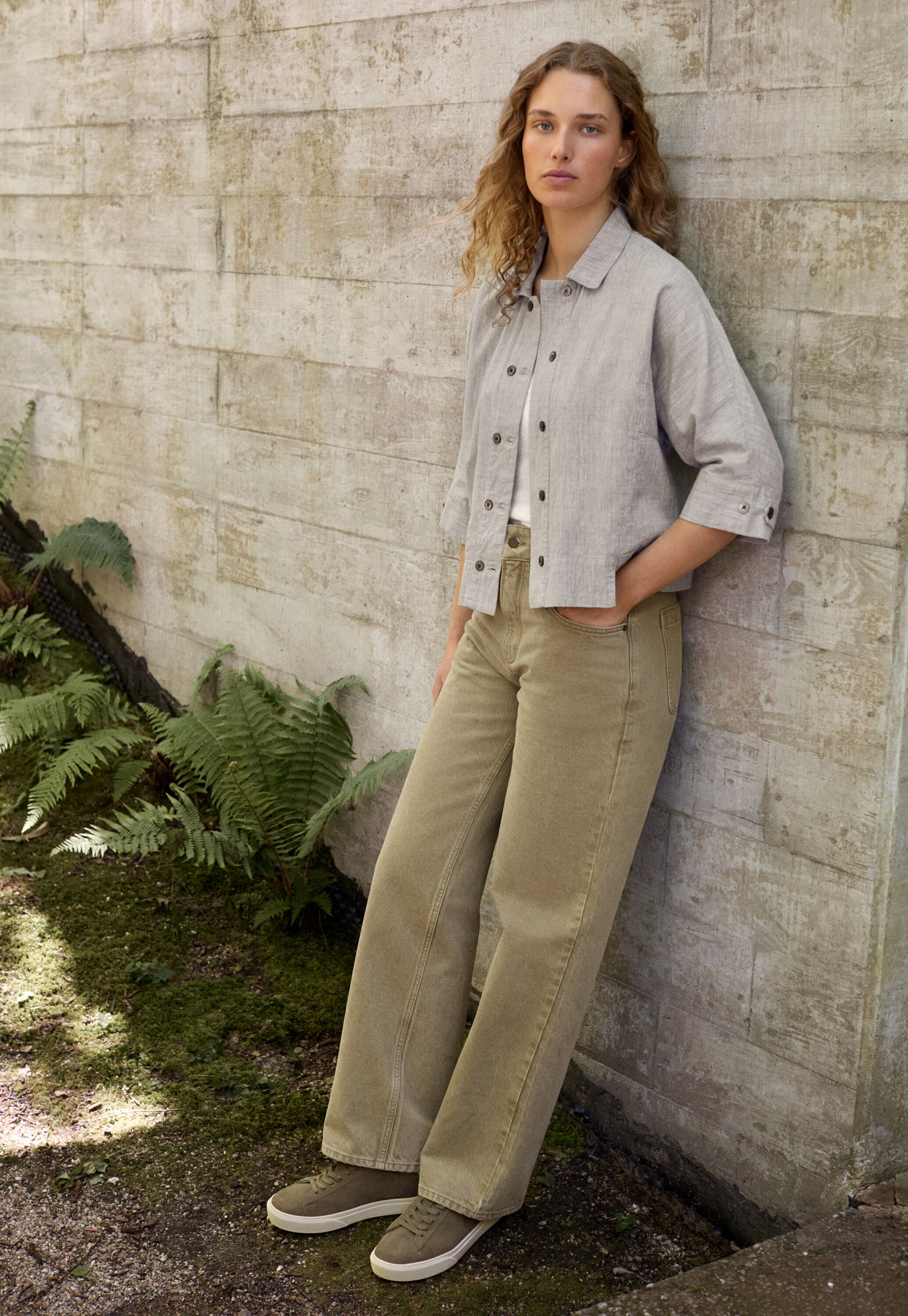 Edge-to-edge cardigan